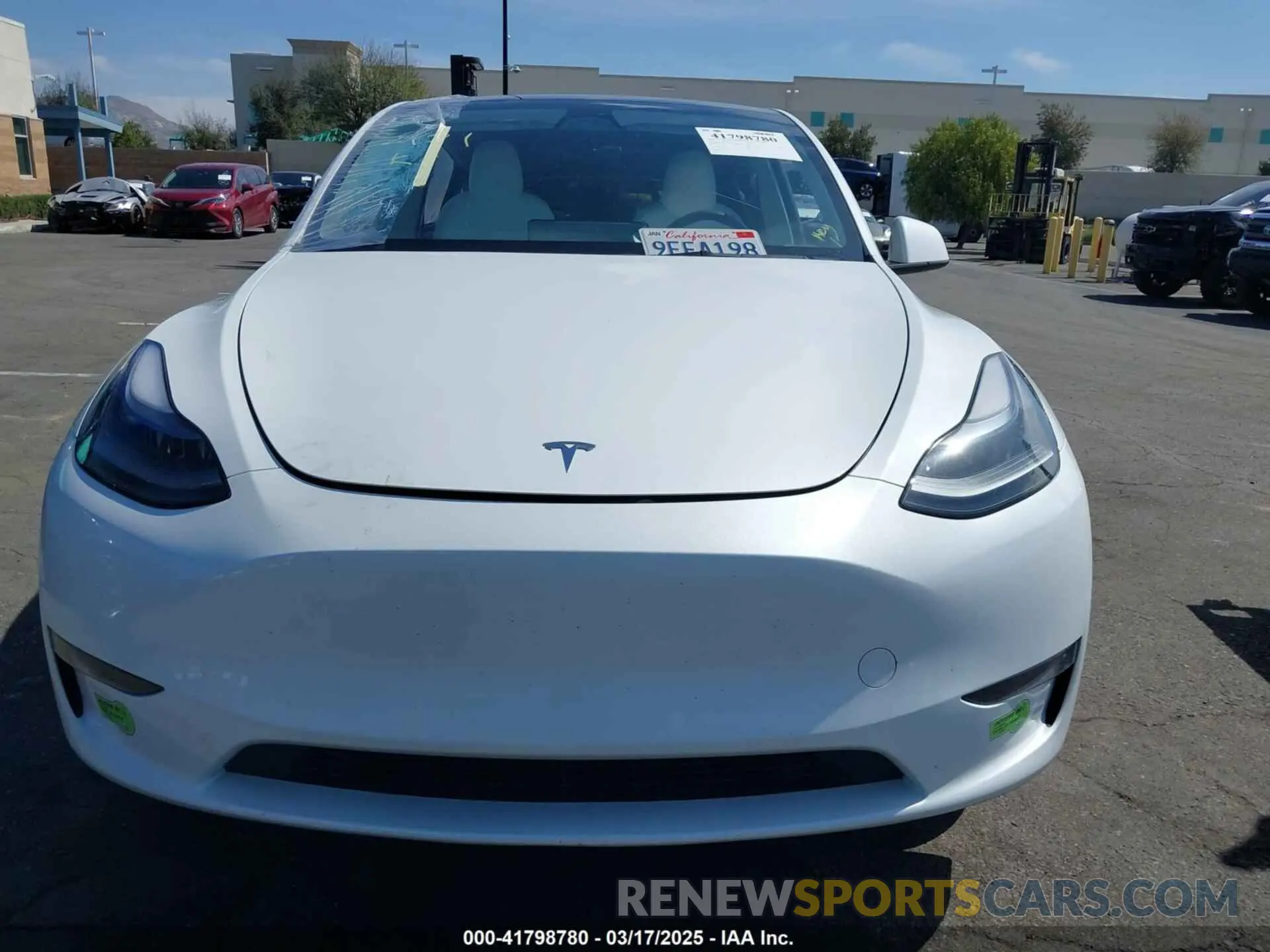 12 Photograph of a damaged car 7SAYGDEE2PF632121 TESLA MODEL Y 2023