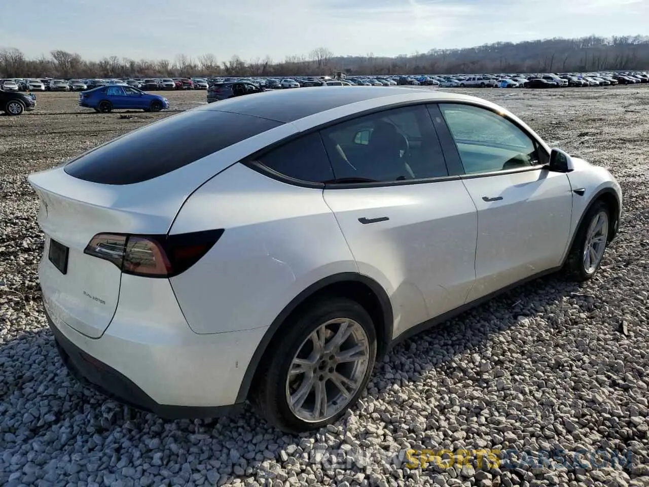 3 Photograph of a damaged car 7SAYGDEE2PF668360 TESLA MODEL Y 2023
