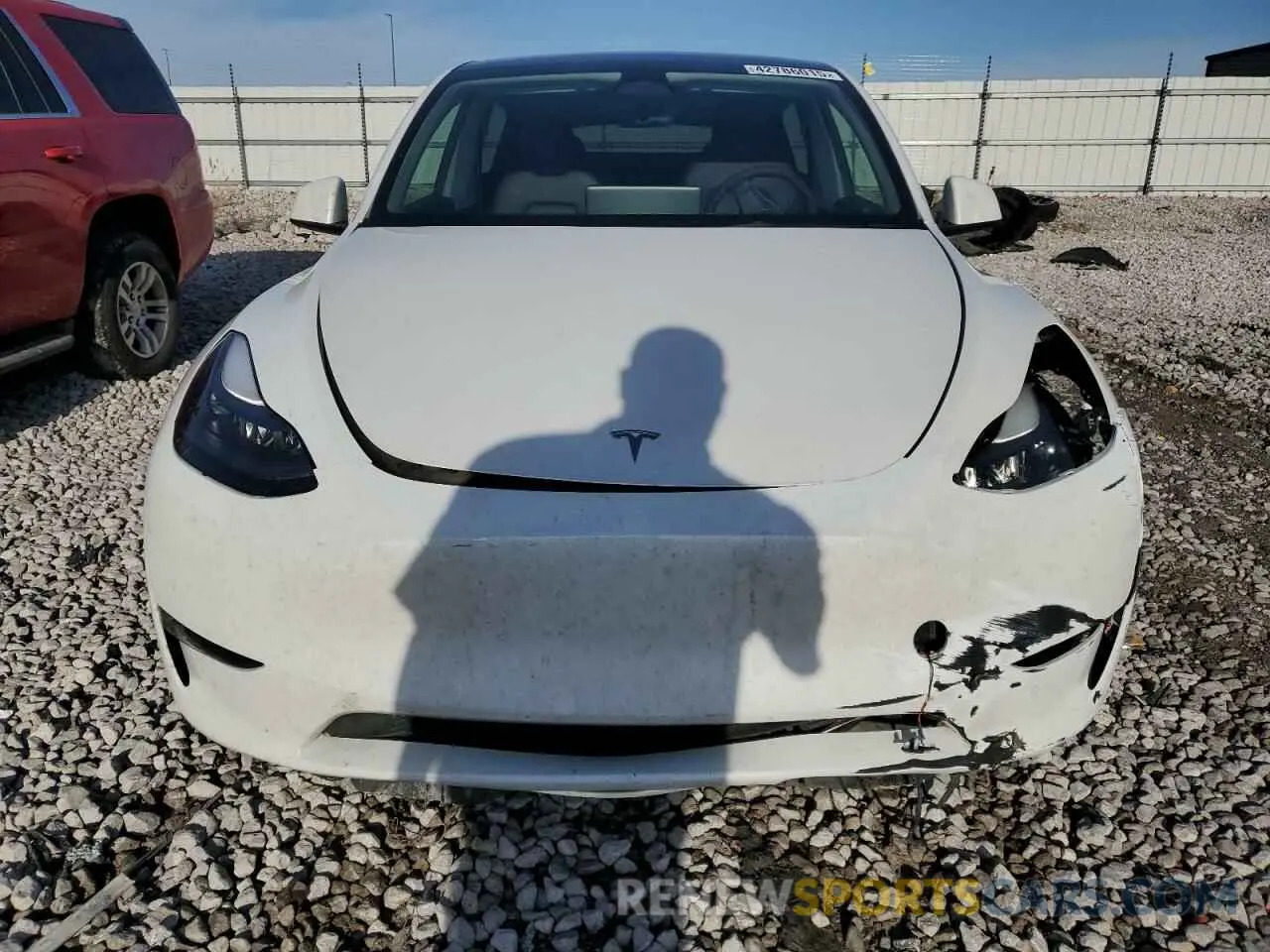 5 Photograph of a damaged car 7SAYGDEE2PF668360 TESLA MODEL Y 2023