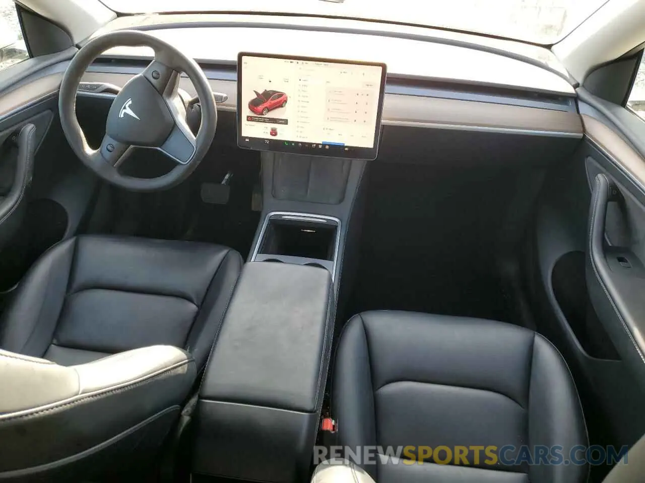 8 Photograph of a damaged car 7SAYGDEE2PF668360 TESLA MODEL Y 2023