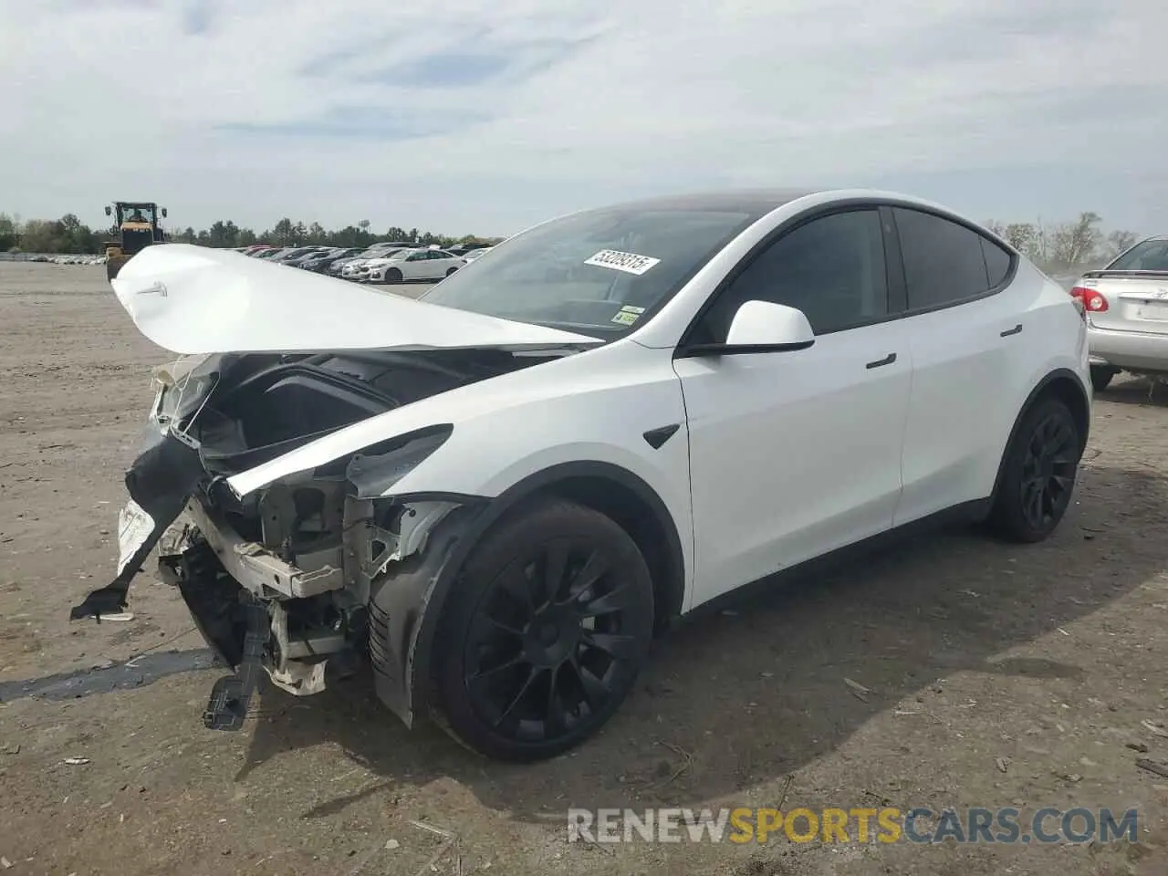 1 Photograph of a damaged car 7SAYGDEE2PF675745 TESLA MODEL Y 2023