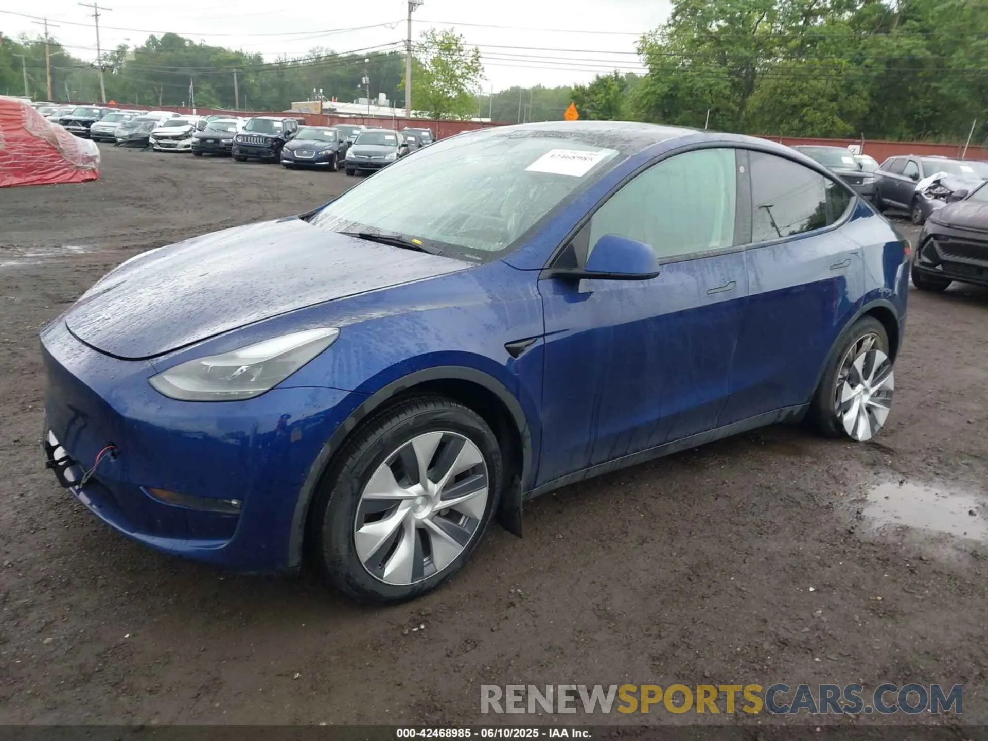 2 Photograph of a damaged car 7SAYGDEE2PF683649 TESLA MODEL Y 2023