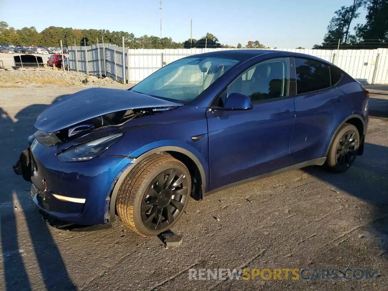 1 Photograph of a damaged car 7SAYGDEE2PF688592 TESLA MODEL Y 2023