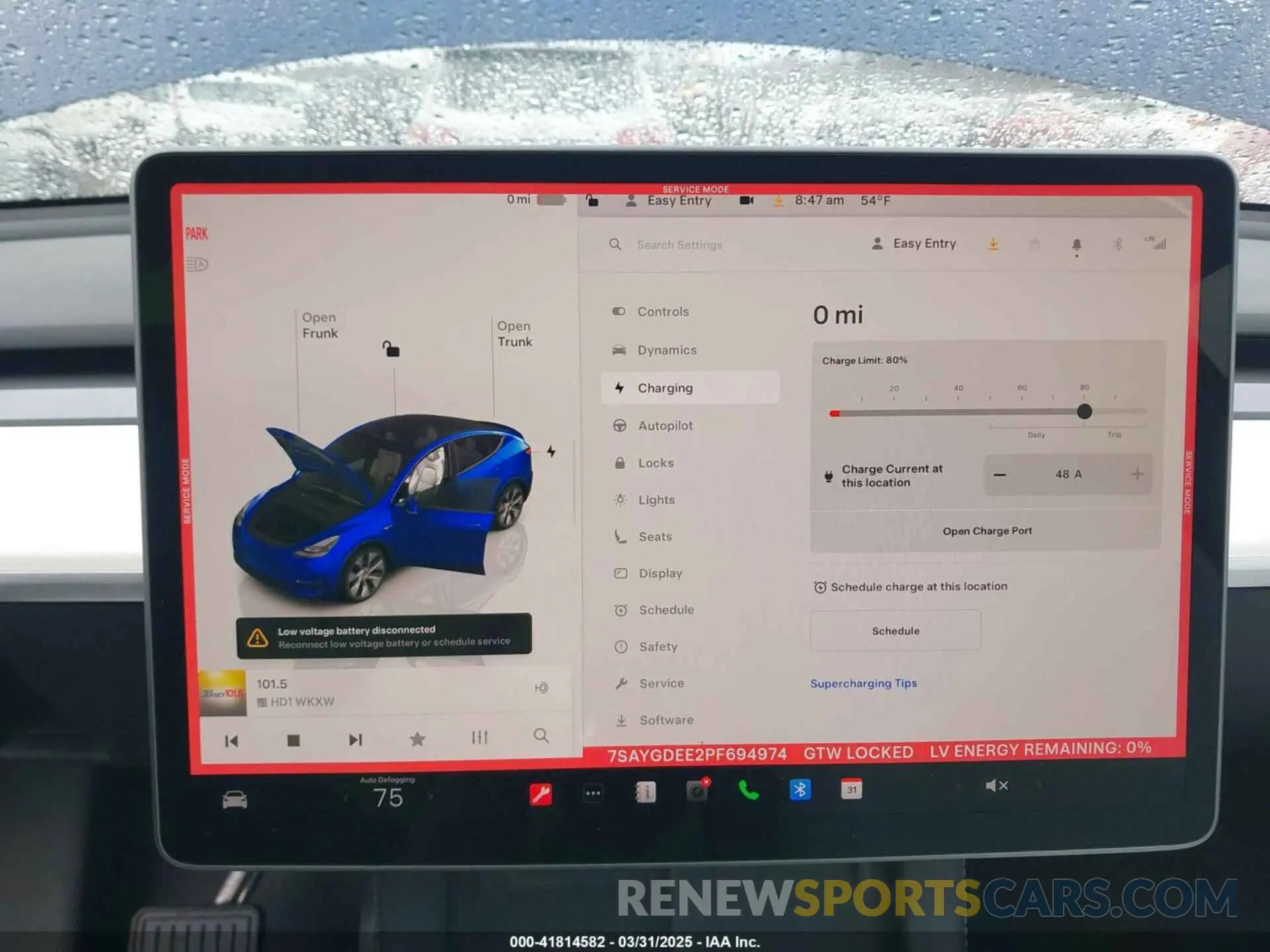 17 Photograph of a damaged car 7SAYGDEE2PF694974 TESLA MODEL Y 2023