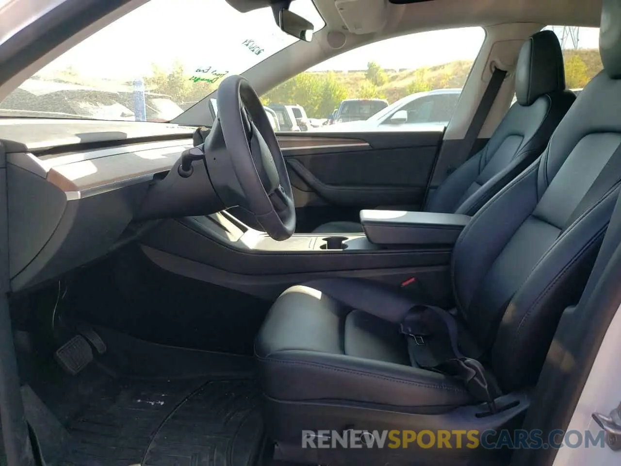 7 Photograph of a damaged car 7SAYGDEE2PF703494 TESLA MODEL Y 2023