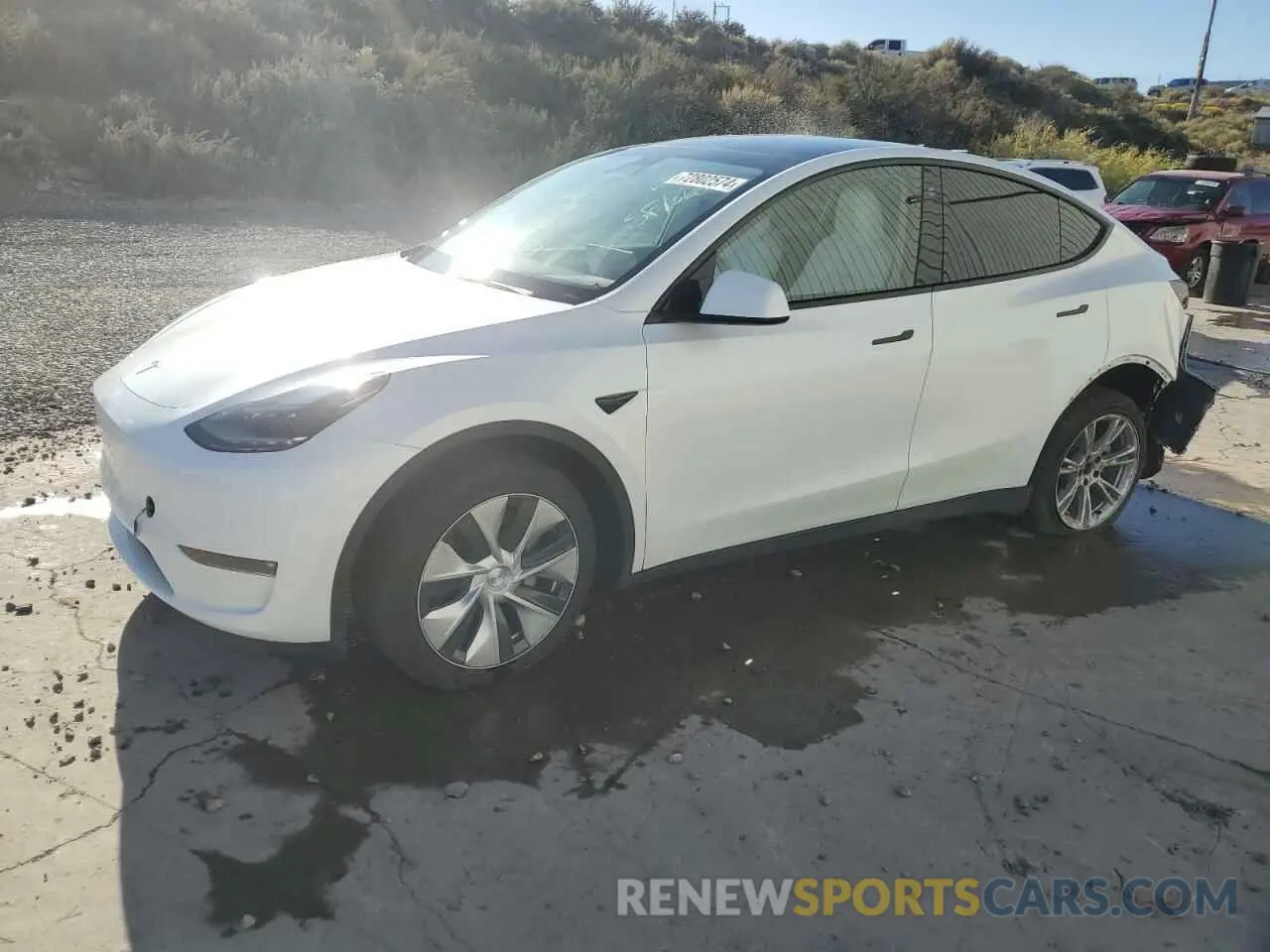 1 Photograph of a damaged car 7SAYGDEE2PF711689 TESLA MODEL Y 2023