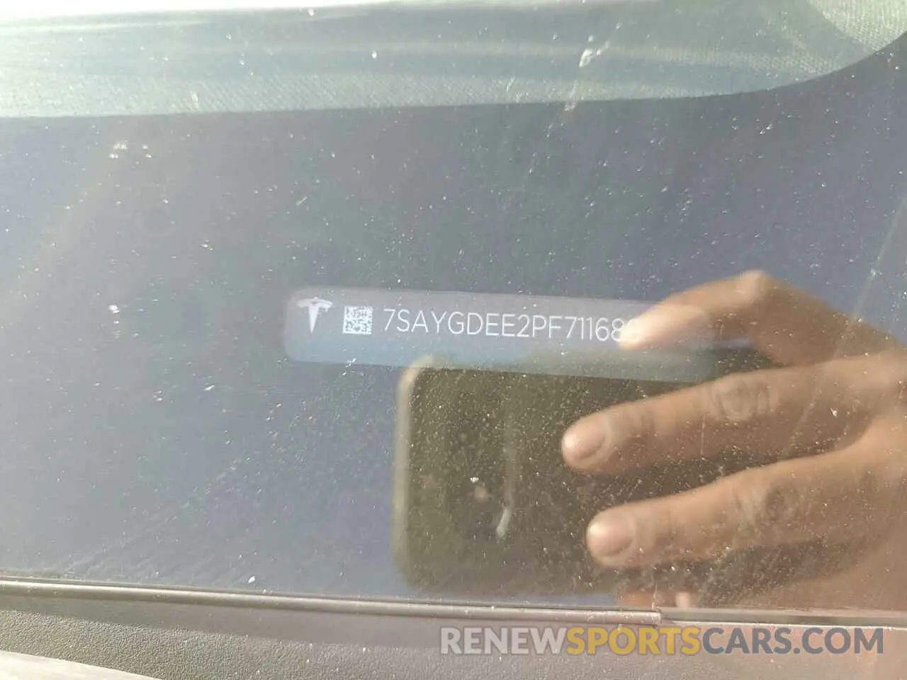 12 Photograph of a damaged car 7SAYGDEE2PF711689 TESLA MODEL Y 2023