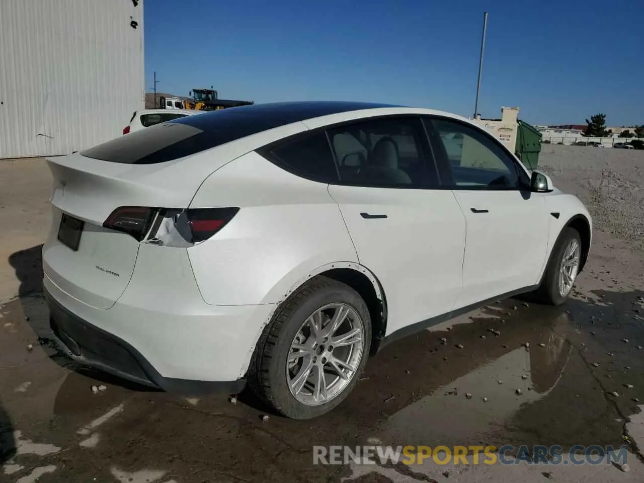 3 Photograph of a damaged car 7SAYGDEE2PF711689 TESLA MODEL Y 2023