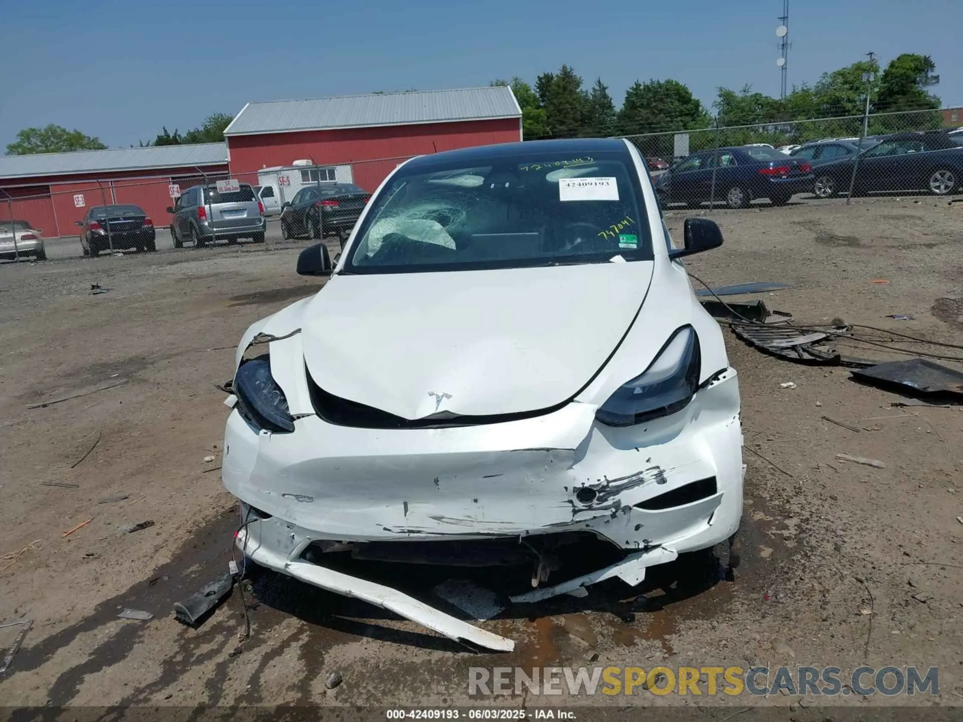 12 Photograph of a damaged car 7SAYGDEE2PF747091 TESLA MODEL Y 2023