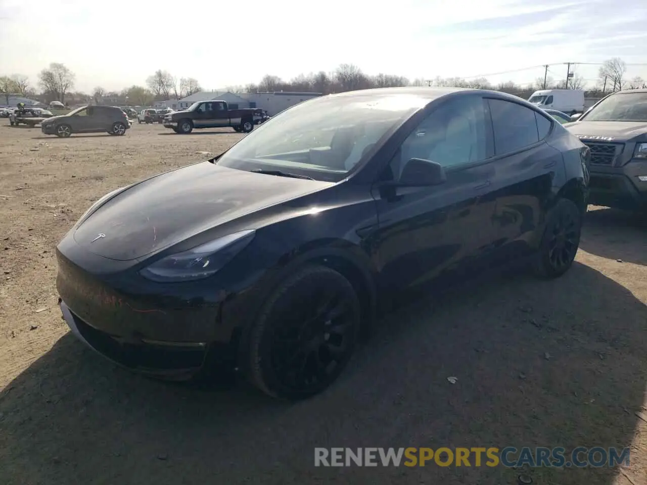 1 Photograph of a damaged car 7SAYGDEE2PF750430 TESLA MODEL Y 2023