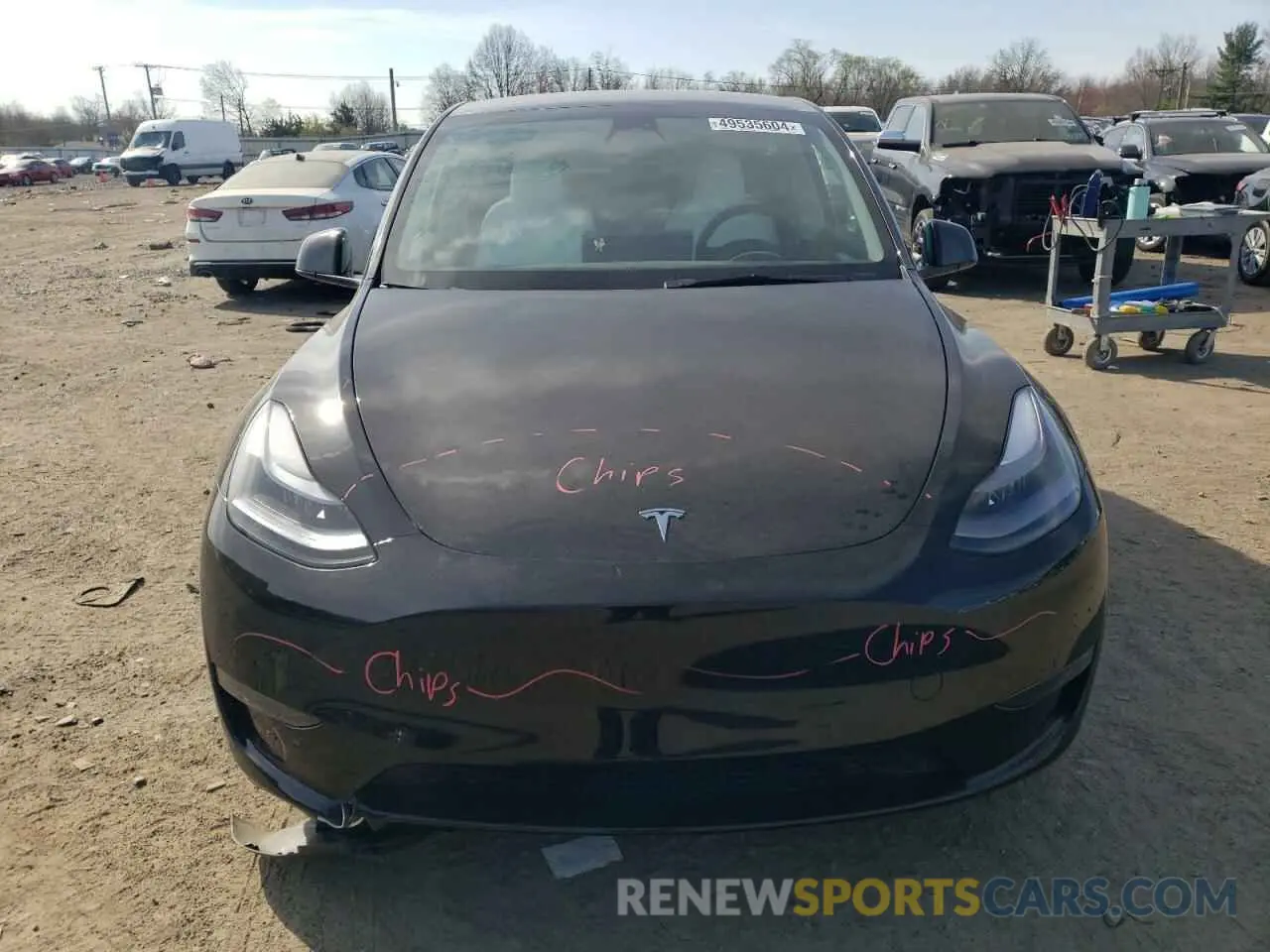 5 Photograph of a damaged car 7SAYGDEE2PF750430 TESLA MODEL Y 2023