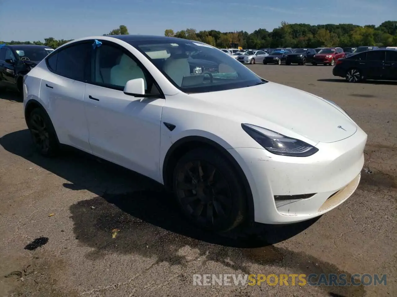 4 Photograph of a damaged car 7SAYGDEE2PF757572 TESLA MODEL Y 2023
