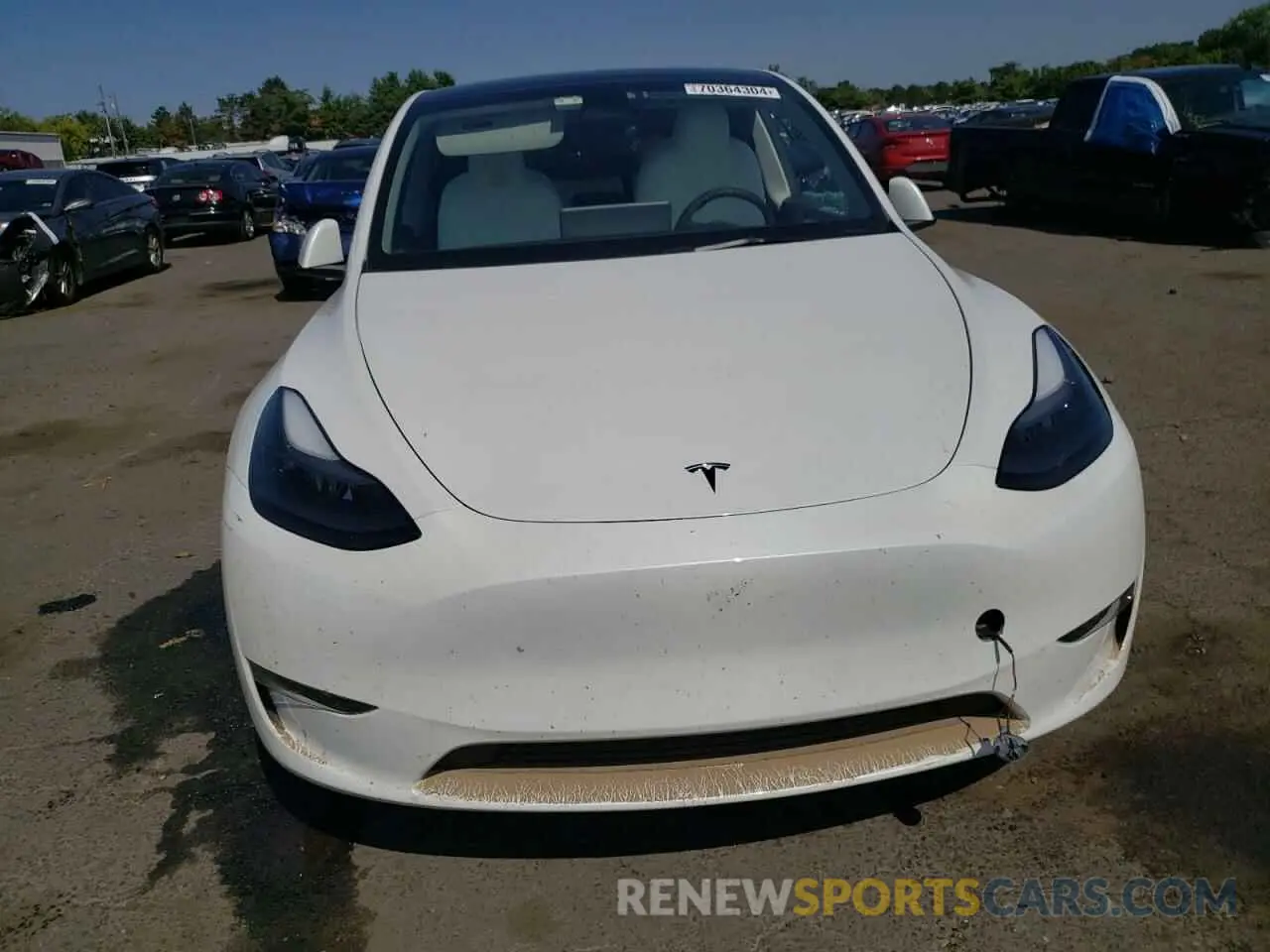 5 Photograph of a damaged car 7SAYGDEE2PF757572 TESLA MODEL Y 2023
