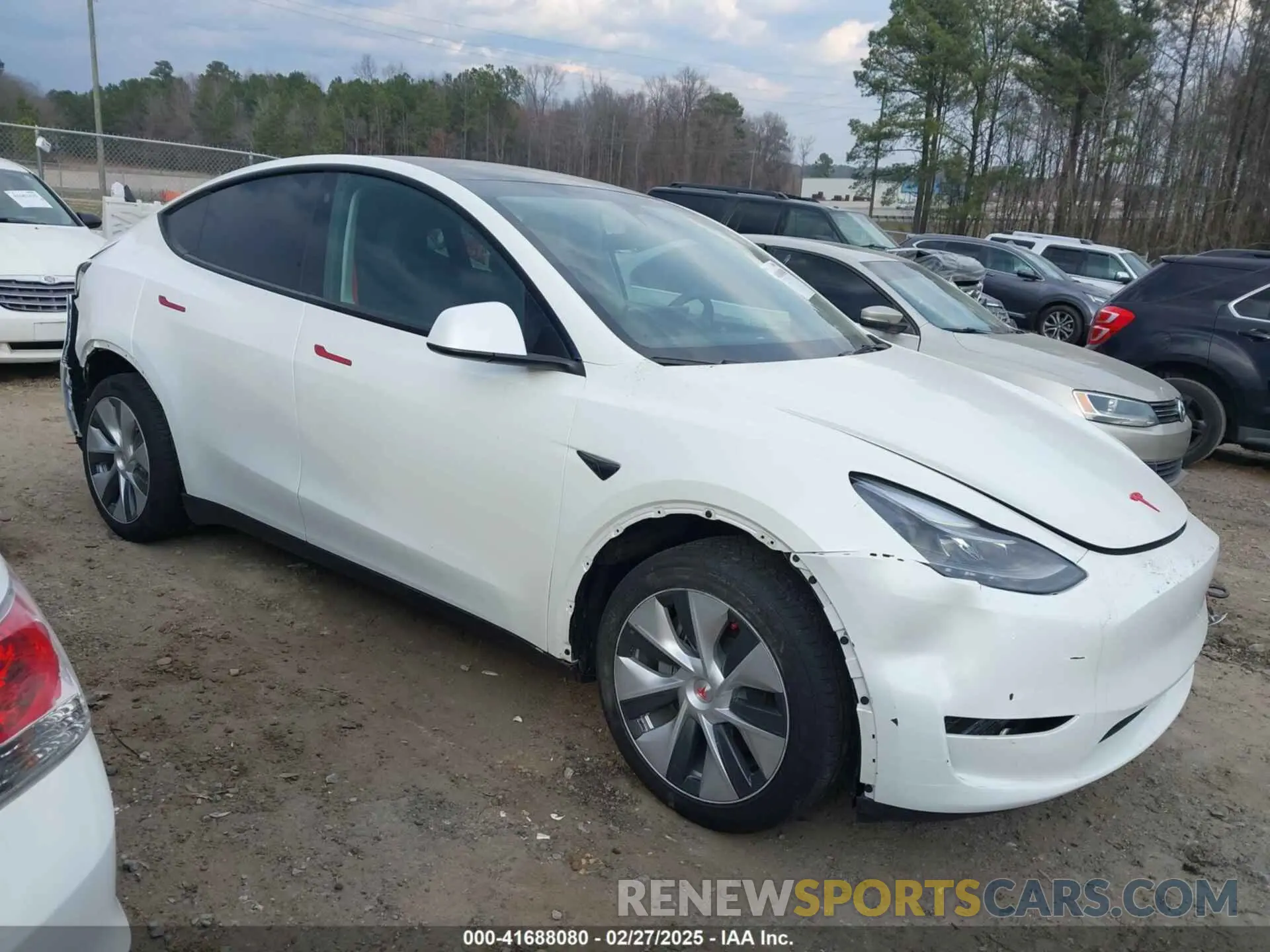 1 Photograph of a damaged car 7SAYGDEE2PF765395 TESLA MODEL Y 2023