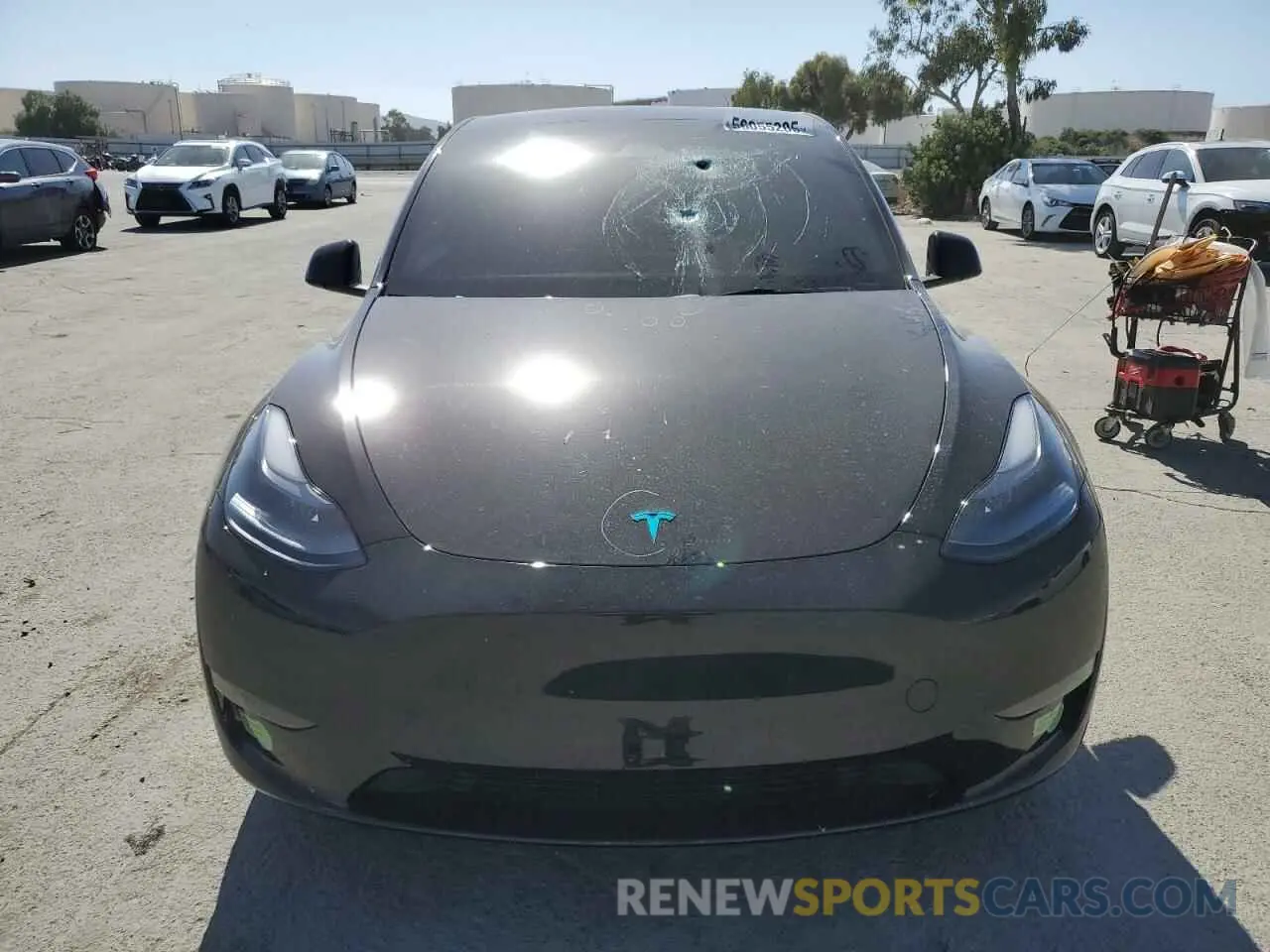 5 Photograph of a damaged car 7SAYGDEE2PF792886 TESLA MODEL Y 2023