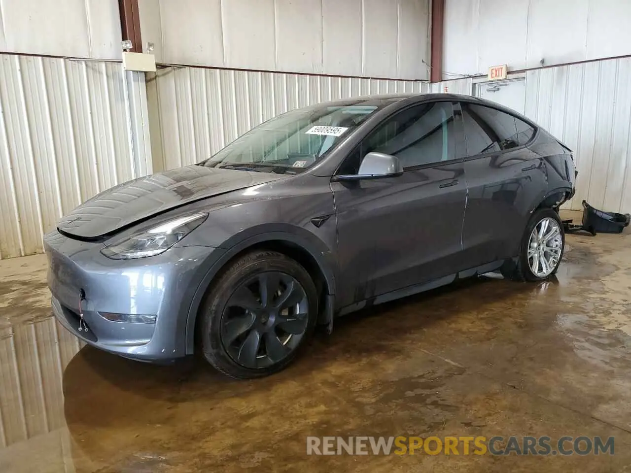 1 Photograph of a damaged car 7SAYGDEE2PF798462 TESLA MODEL Y 2023