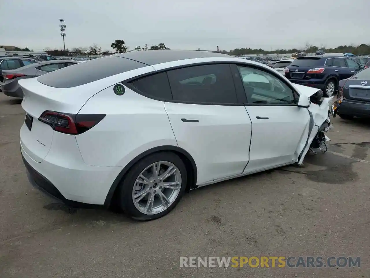 3 Photograph of a damaged car 7SAYGDEE2PF799479 TESLA MODEL Y 2023