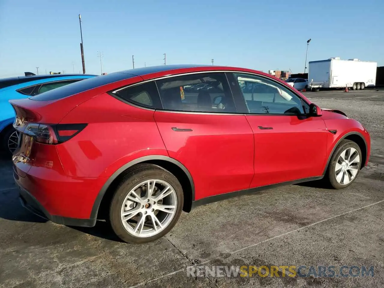 3 Photograph of a damaged car 7SAYGDEE2PF802512 TESLA MODEL Y 2023