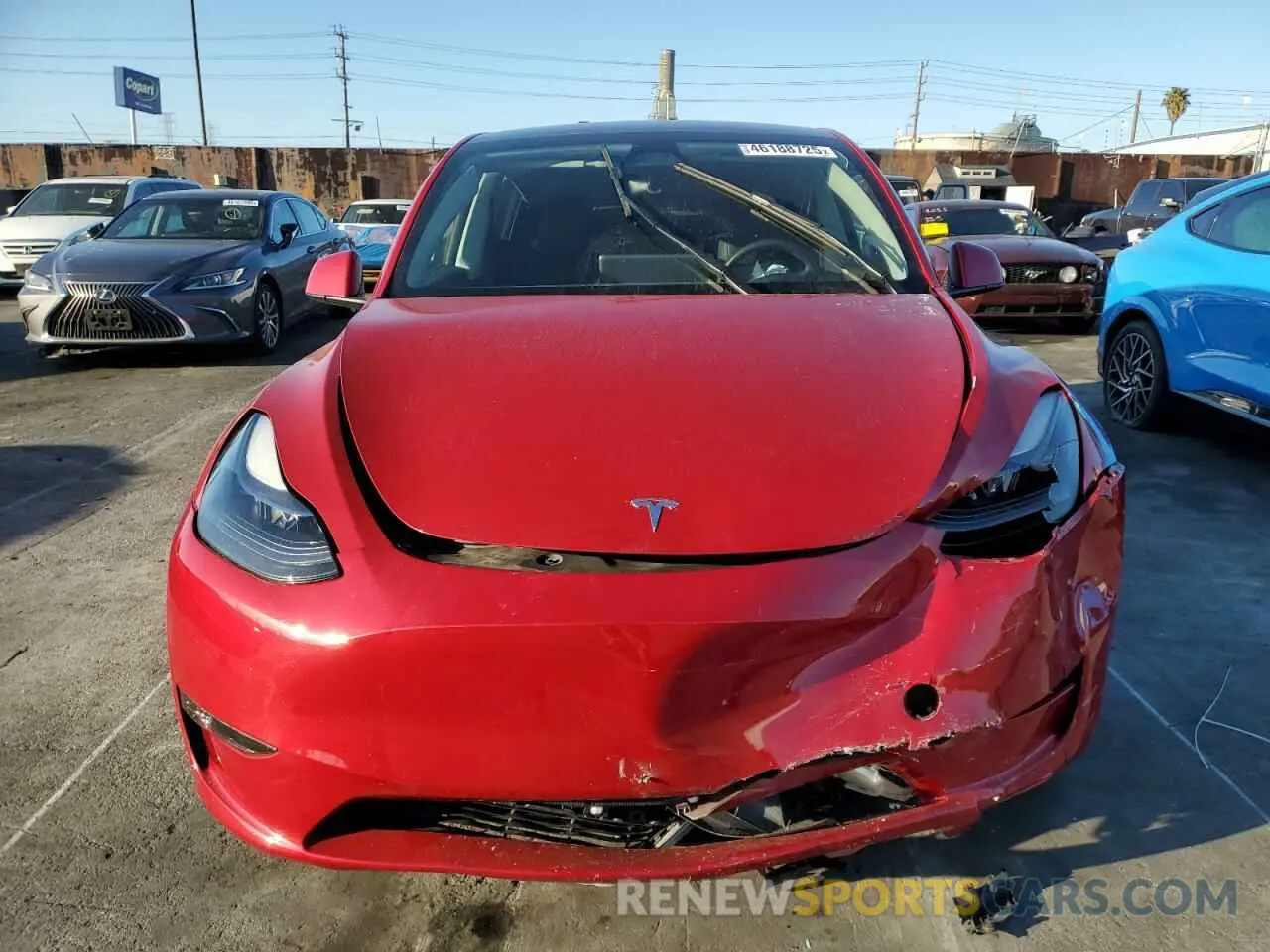 5 Photograph of a damaged car 7SAYGDEE2PF802512 TESLA MODEL Y 2023