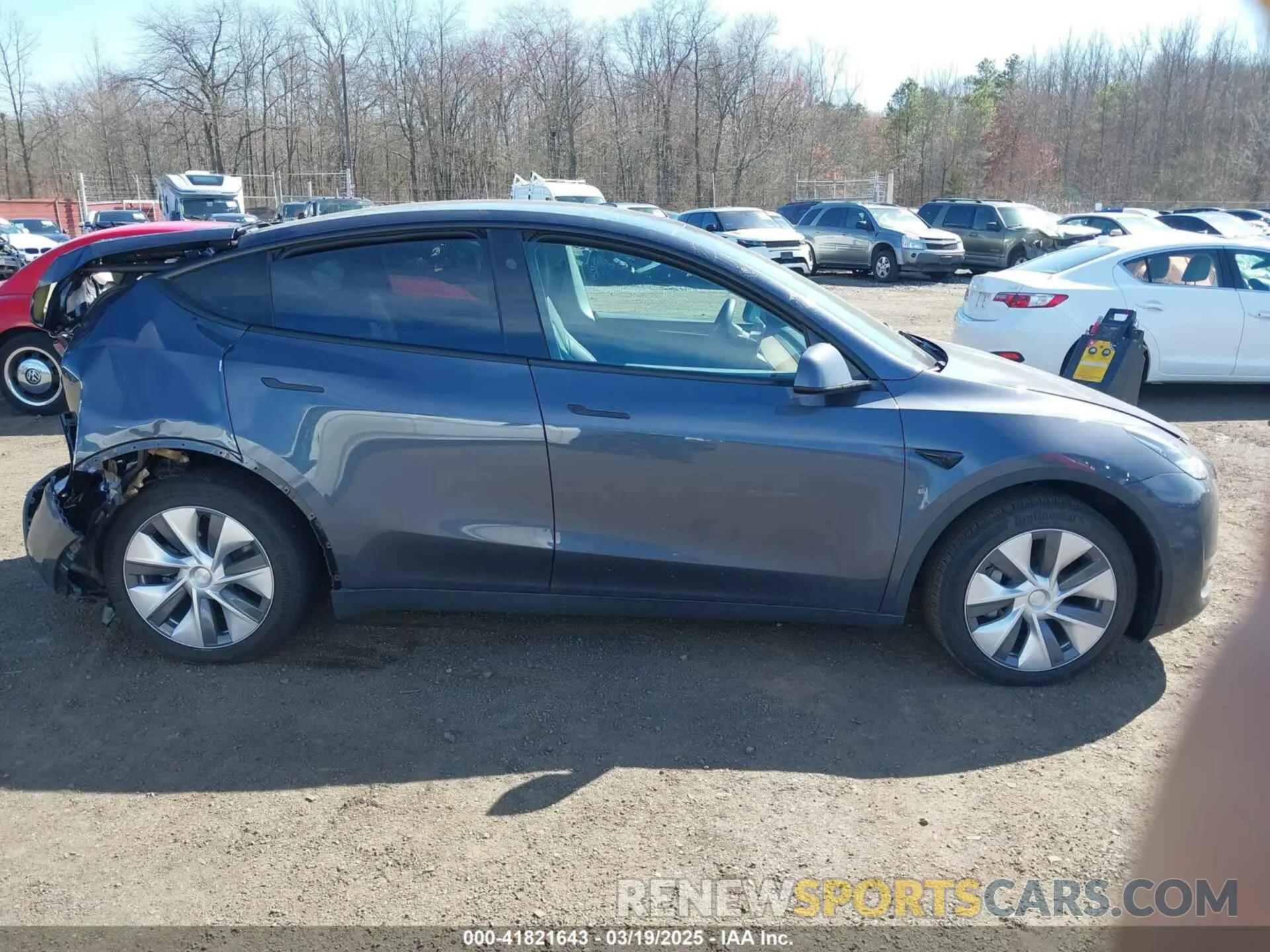 12 Photograph of a damaged car 7SAYGDEE2PF854917 TESLA MODEL Y 2023