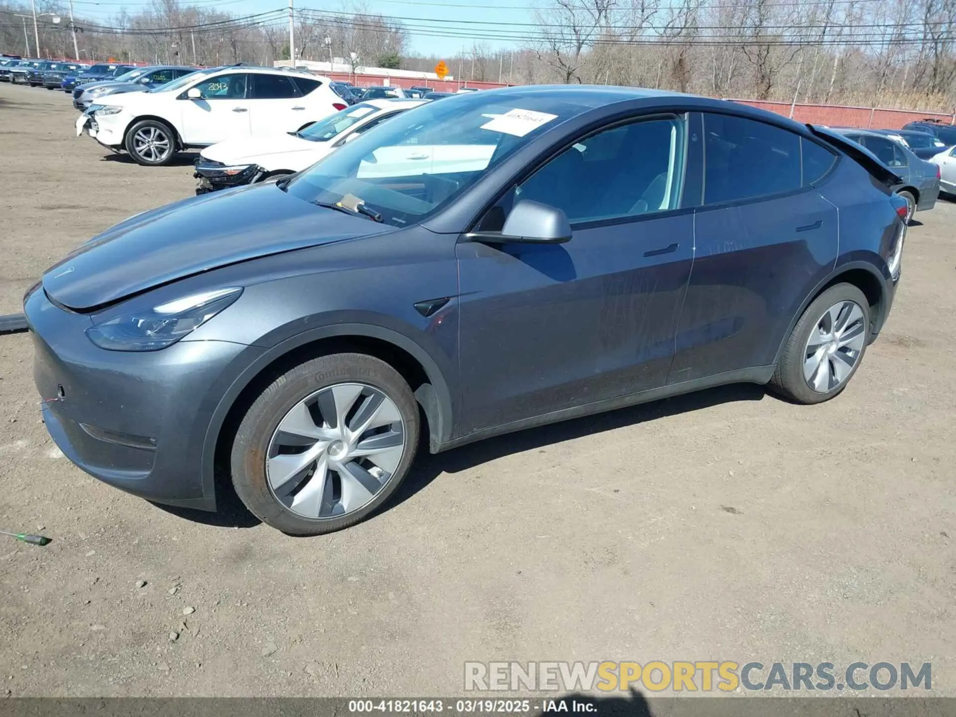 2 Photograph of a damaged car 7SAYGDEE2PF854917 TESLA MODEL Y 2023
