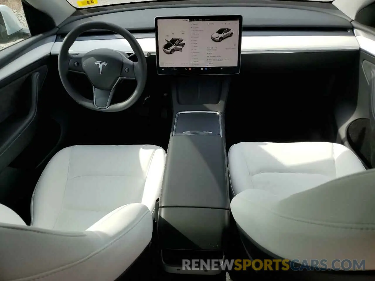 8 Photograph of a damaged car 7SAYGDEE2PF857090 TESLA MODEL Y 2023