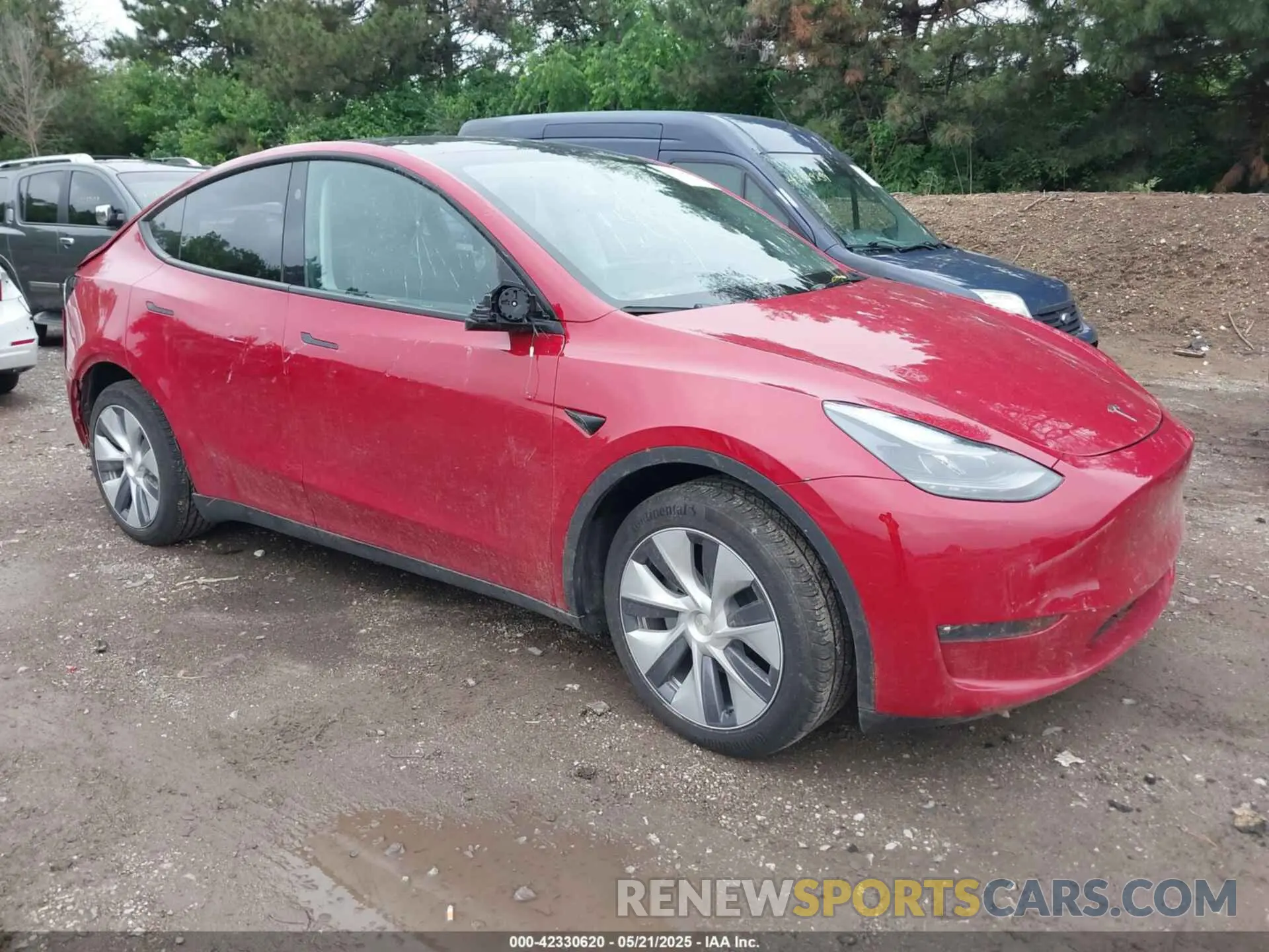 1 Photograph of a damaged car 7SAYGDEE2PF859115 TESLA MODEL Y 2023