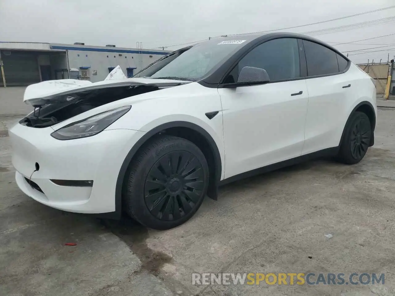 1 Photograph of a damaged car 7SAYGDEE2PF860135 TESLA MODEL Y 2023