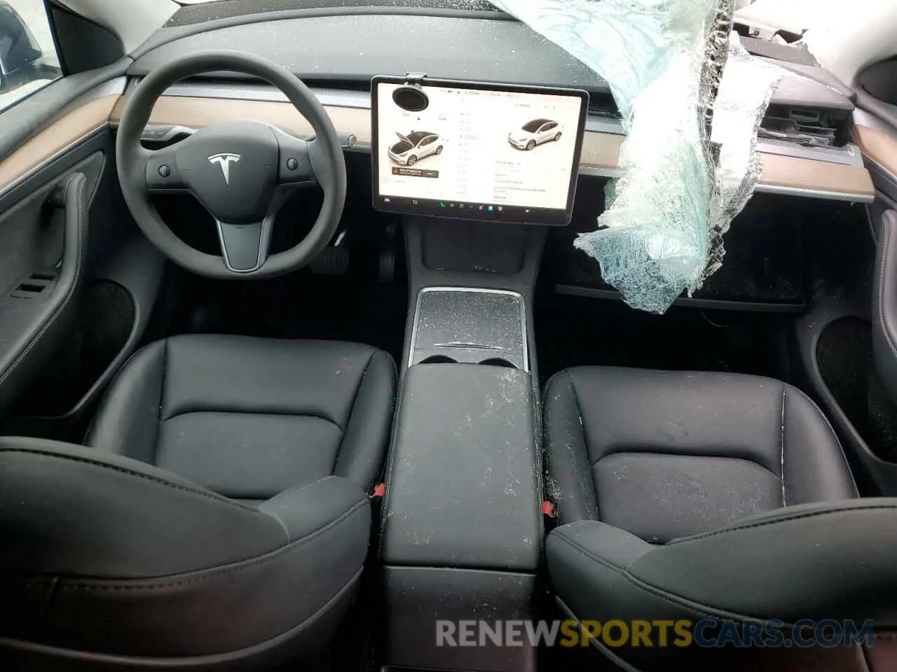 8 Photograph of a damaged car 7SAYGDEE2PF860135 TESLA MODEL Y 2023