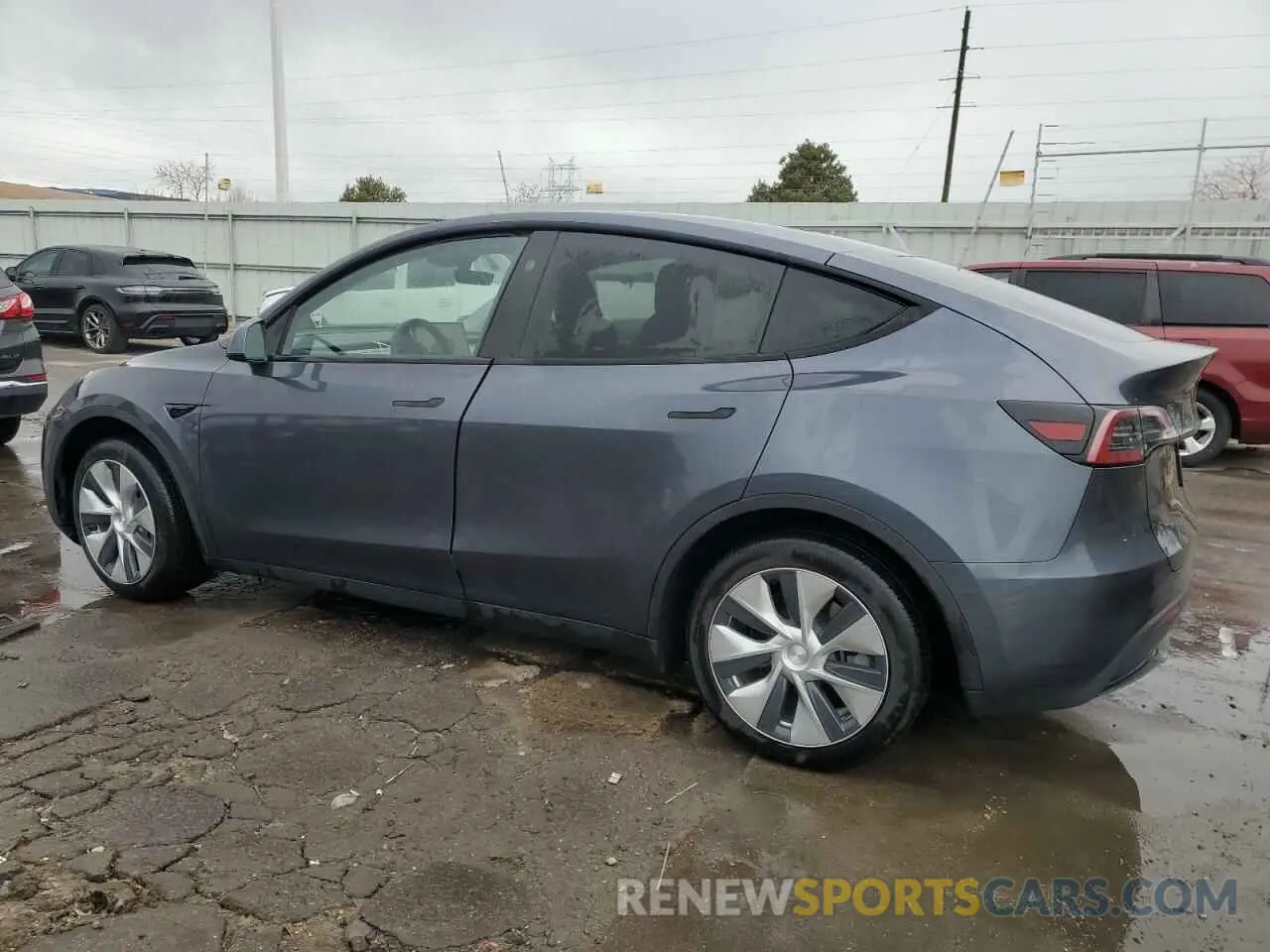 2 Photograph of a damaged car 7SAYGDEE2PF887772 TESLA MODEL Y 2023