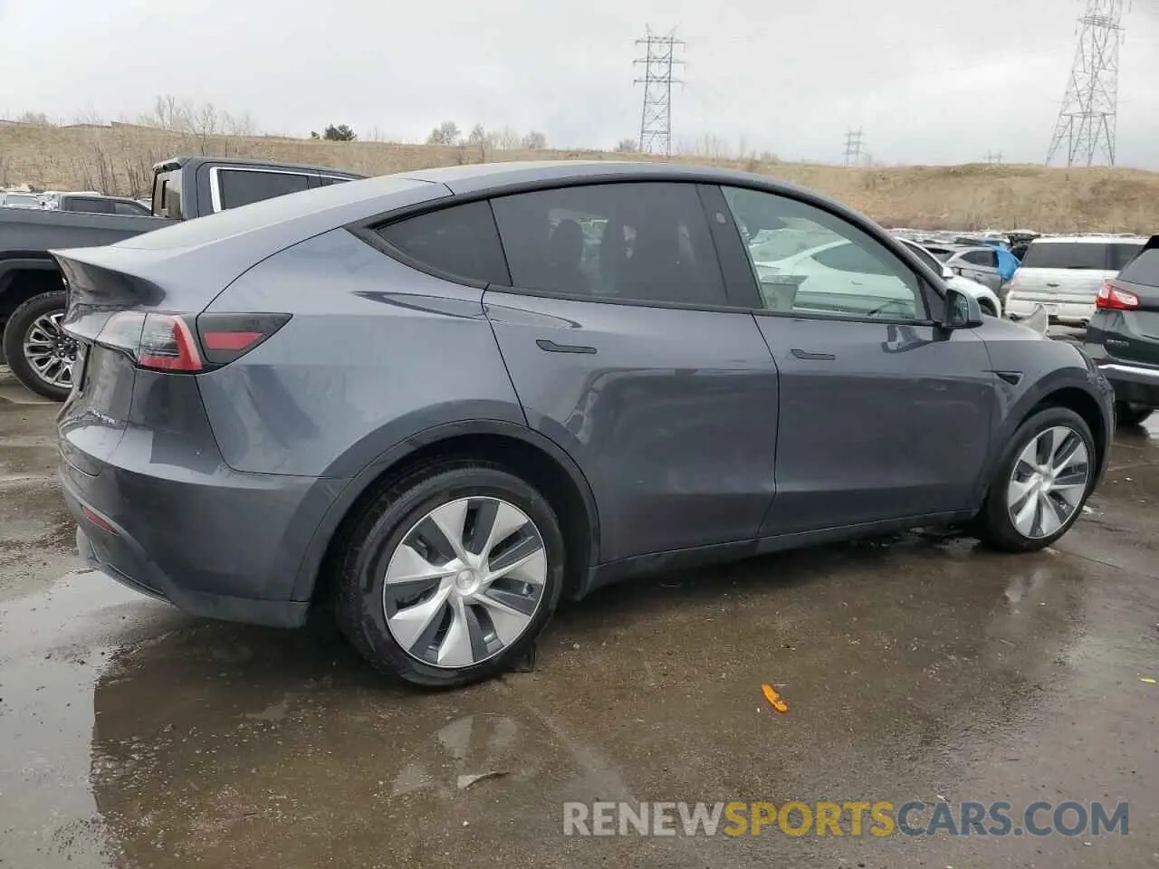 3 Photograph of a damaged car 7SAYGDEE2PF887772 TESLA MODEL Y 2023
