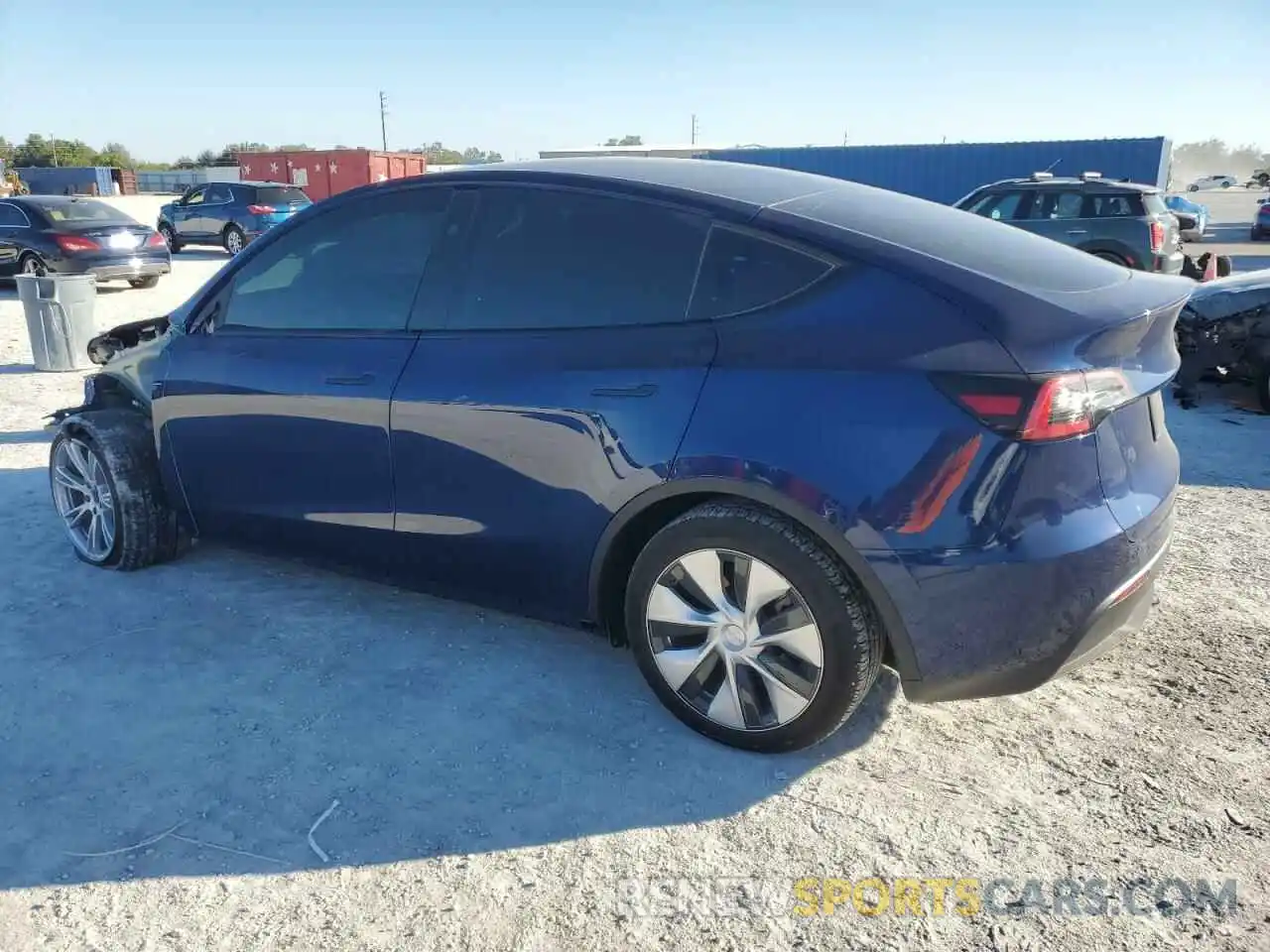 2 Photograph of a damaged car 7SAYGDEE2PF888520 TESLA MODEL Y 2023