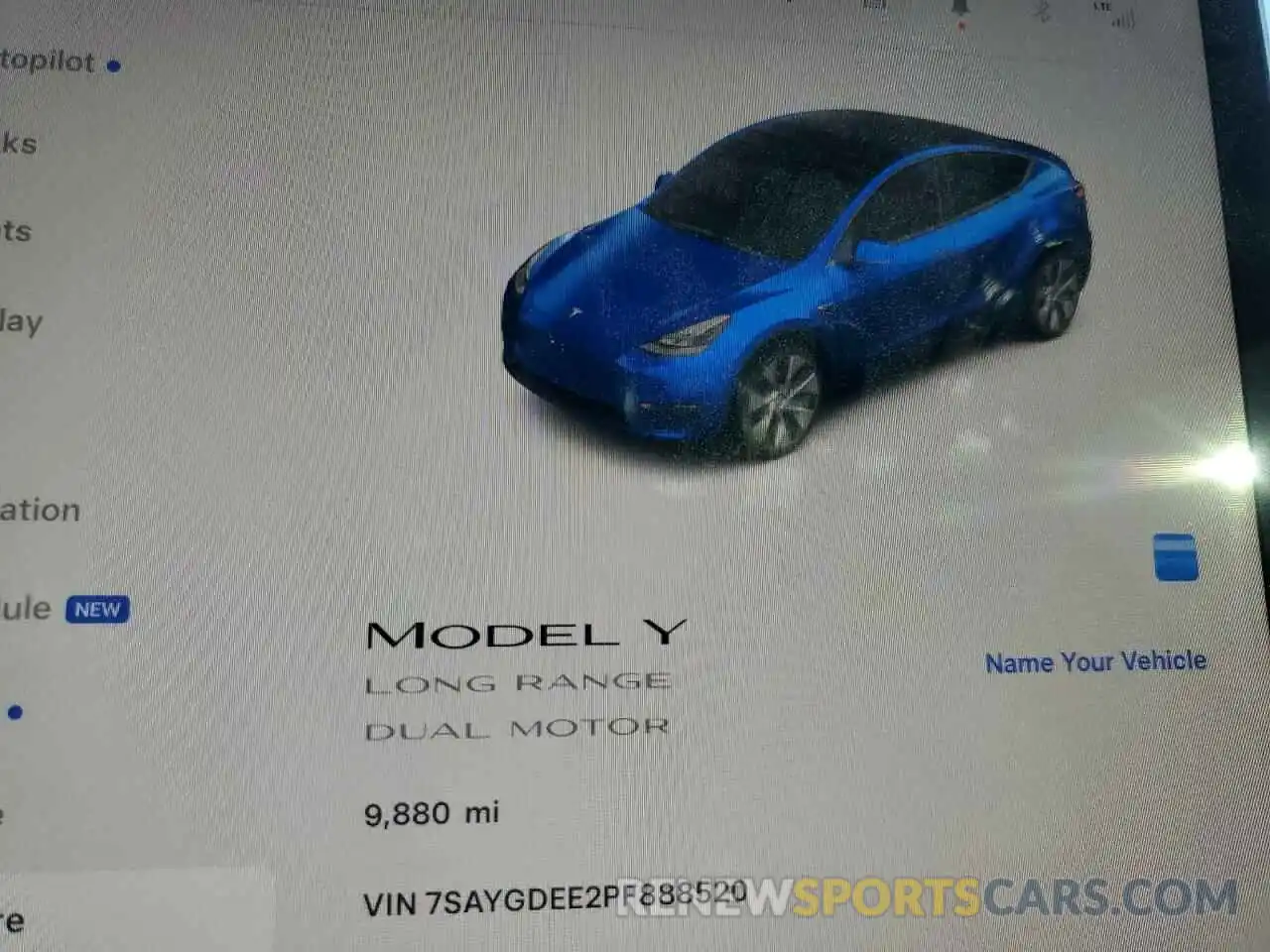 9 Photograph of a damaged car 7SAYGDEE2PF888520 TESLA MODEL Y 2023