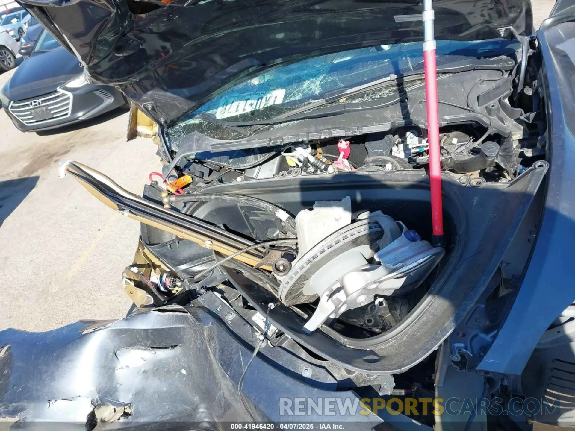 10 Photograph of a damaged car 7SAYGDEE2PF889117 TESLA MODEL Y 2023