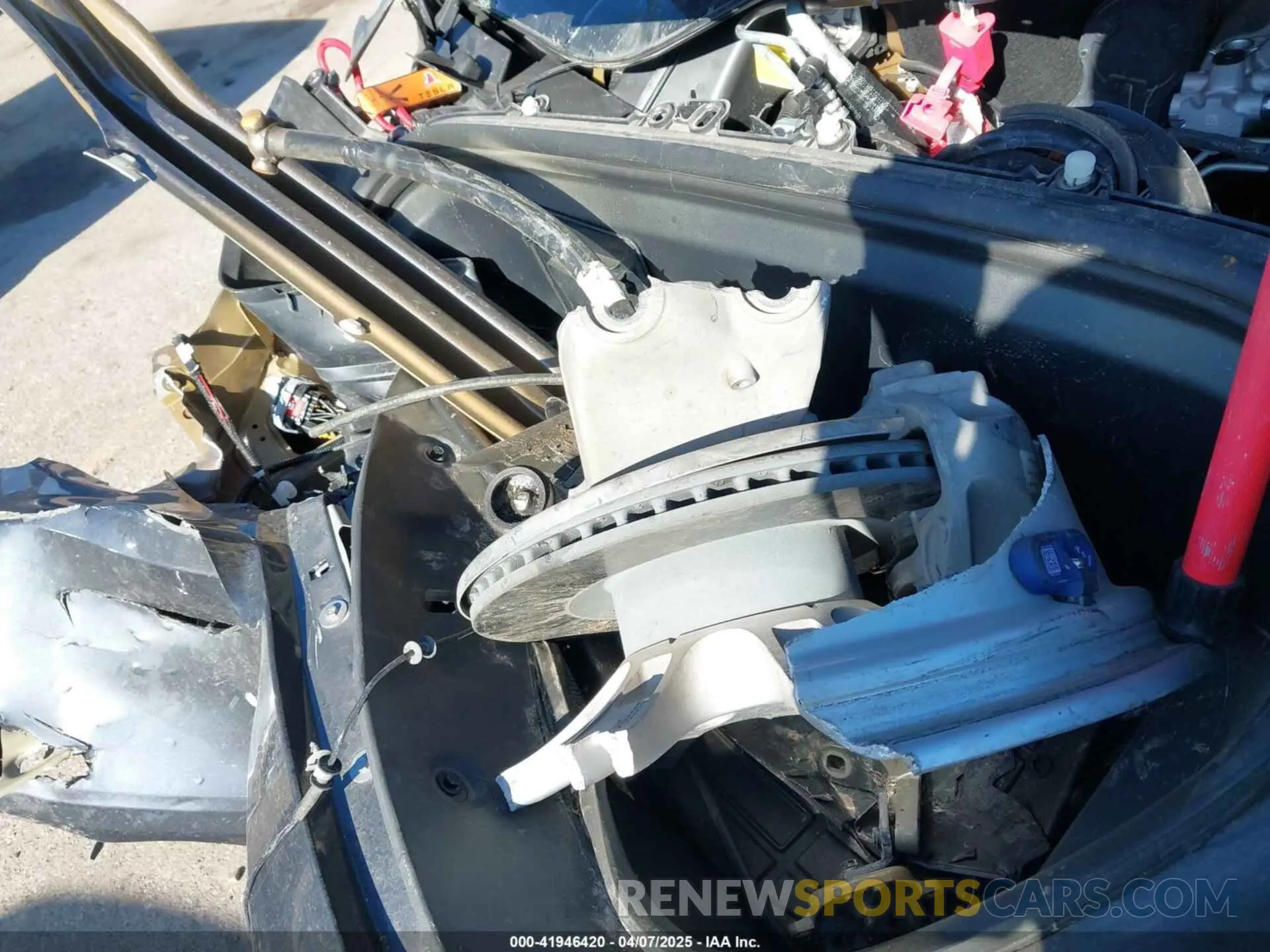 11 Photograph of a damaged car 7SAYGDEE2PF889117 TESLA MODEL Y 2023