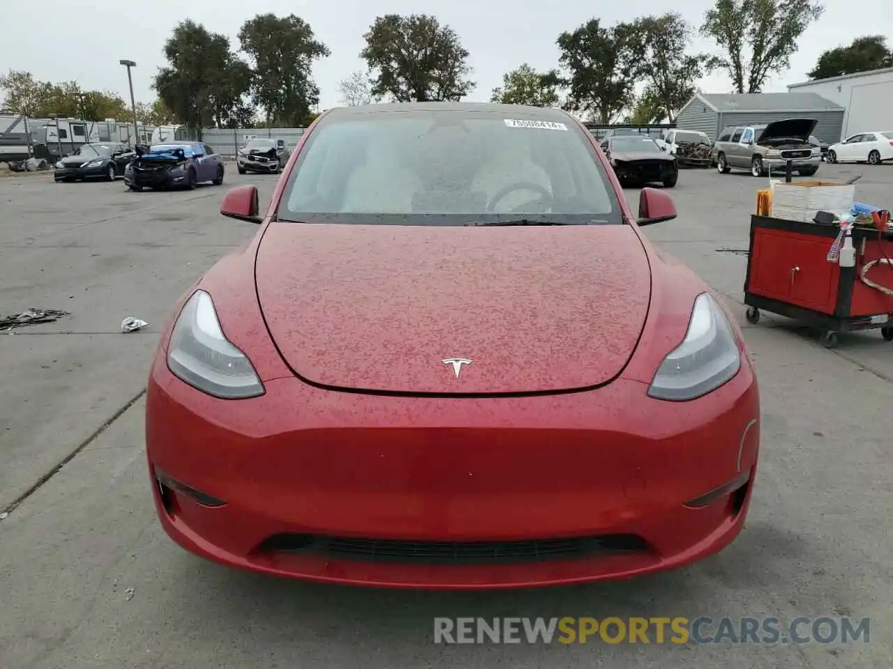 5 Photograph of a damaged car 7SAYGDEE2PF891272 TESLA MODEL Y 2023