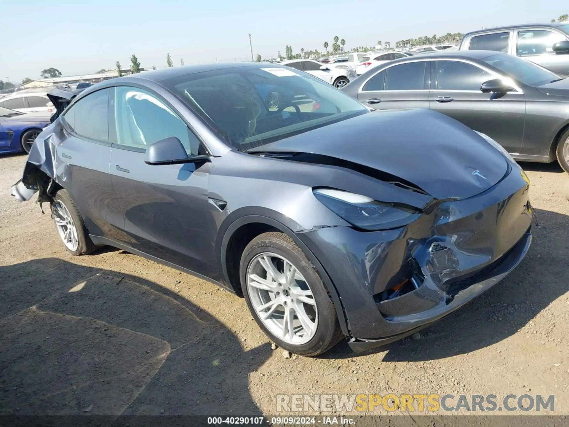 1 Photograph of a damaged car 7SAYGDEE2PF901850 TESLA MODEL Y 2023