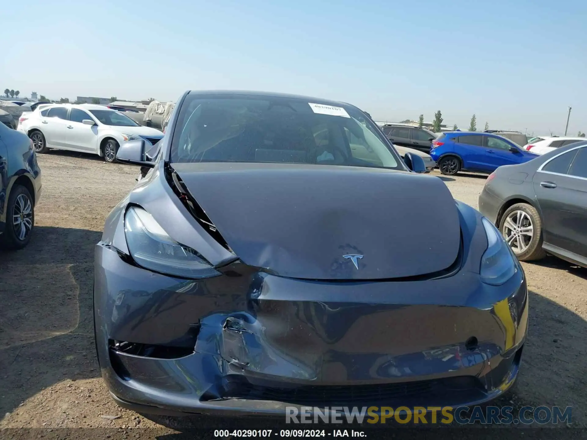 13 Photograph of a damaged car 7SAYGDEE2PF901850 TESLA MODEL Y 2023