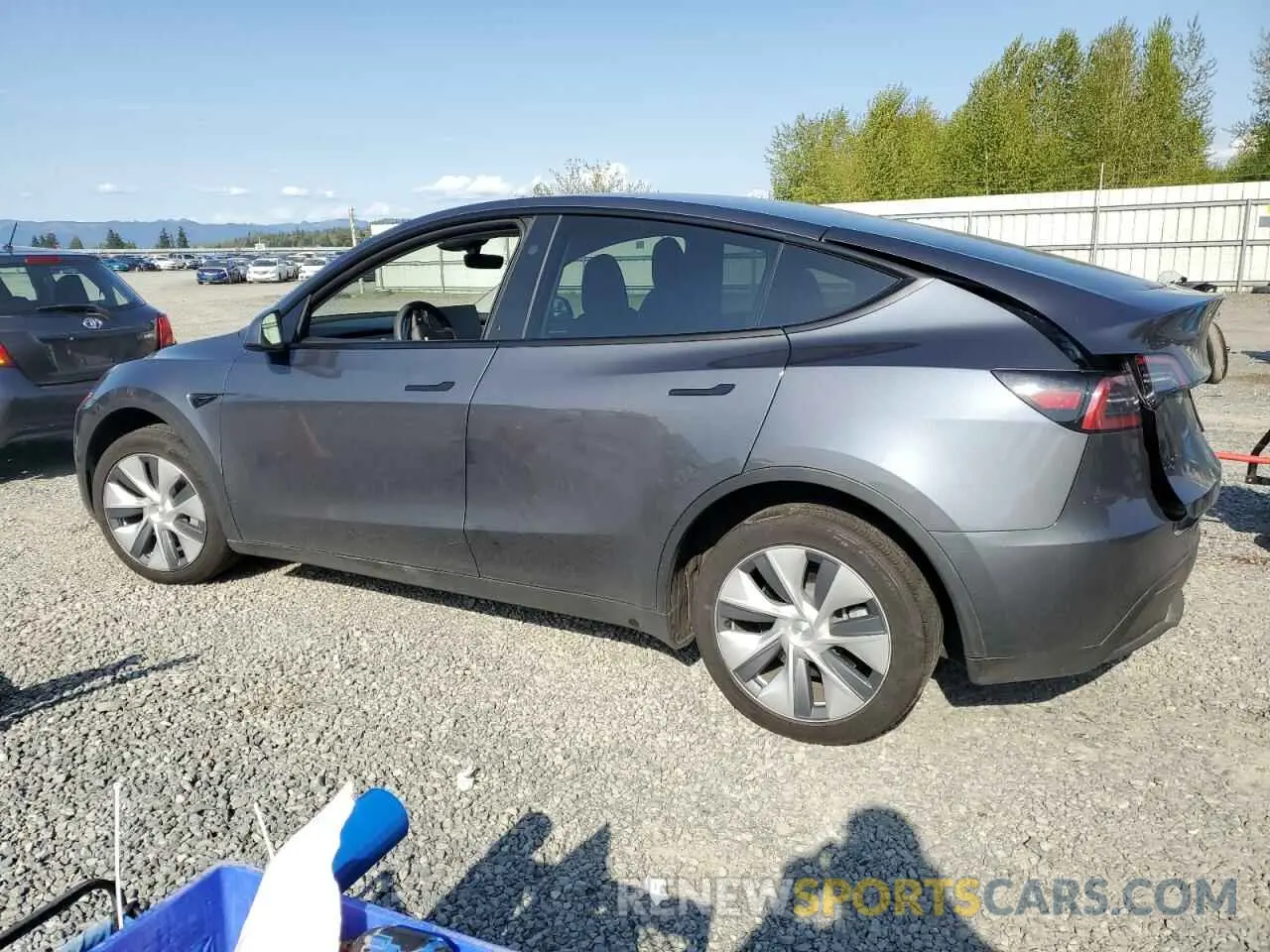 2 Photograph of a damaged car 7SAYGDEE2PF912797 TESLA MODEL Y 2023