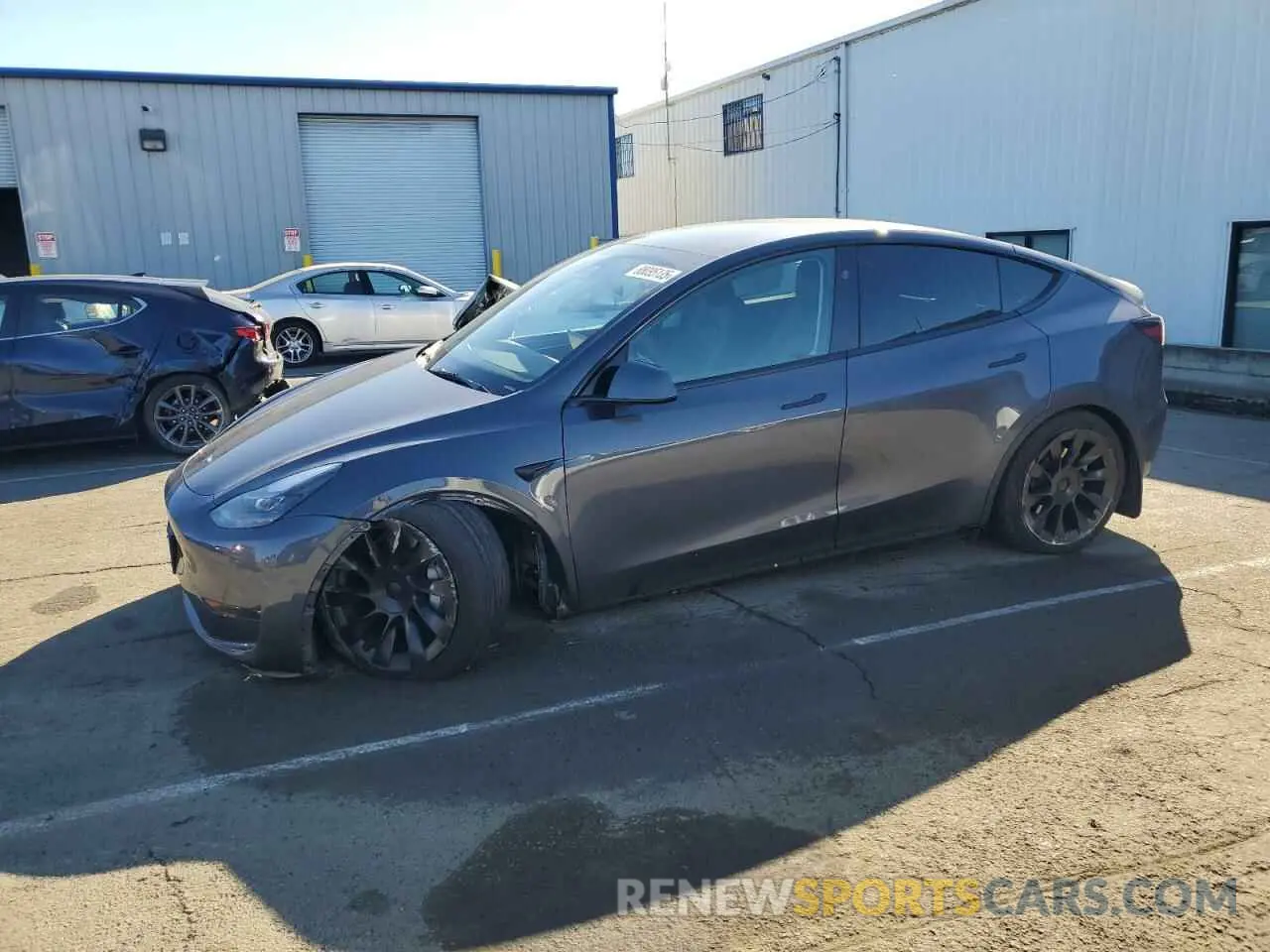 1 Photograph of a damaged car 7SAYGDEE2PF914369 TESLA MODEL Y 2023
