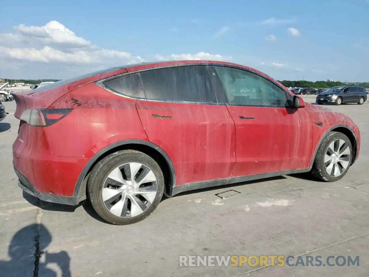 3 Photograph of a damaged car 7SAYGDEE3PA028462 TESLA MODEL Y 2023