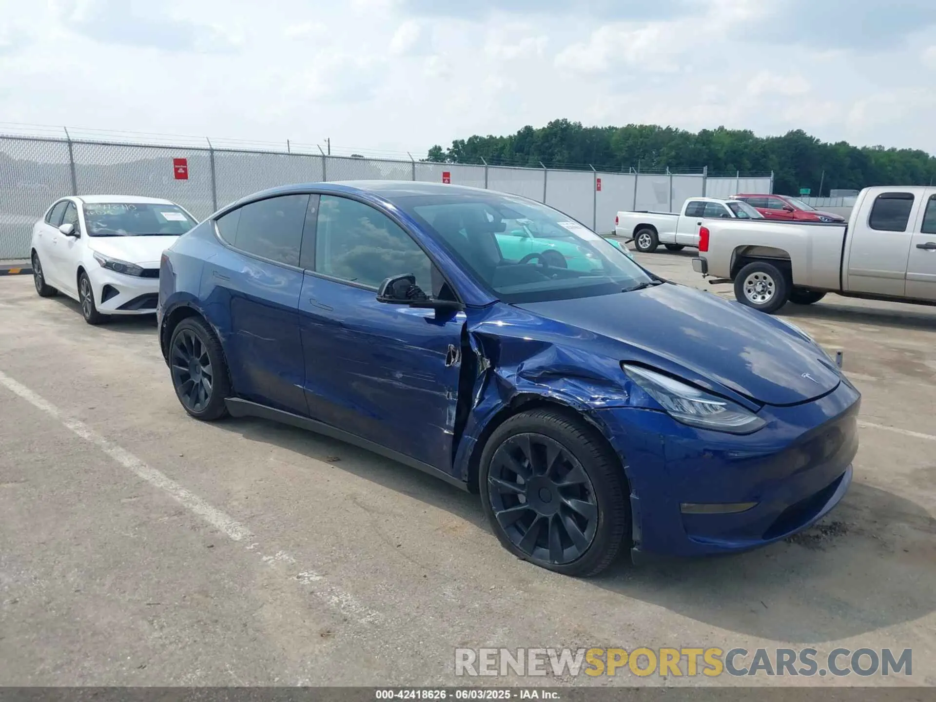 1 Photograph of a damaged car 7SAYGDEE3PA029417 TESLA MODEL Y 2023
