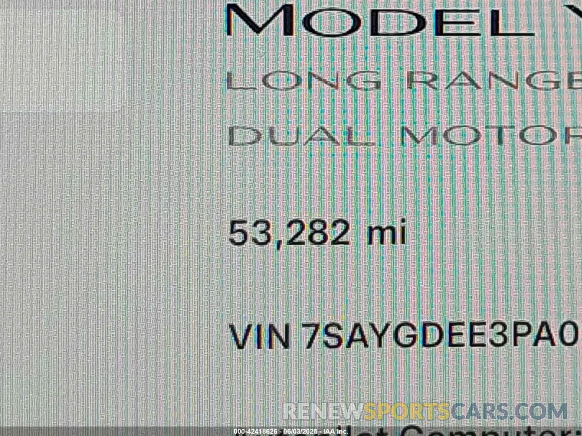 16 Photograph of a damaged car 7SAYGDEE3PA029417 TESLA MODEL Y 2023