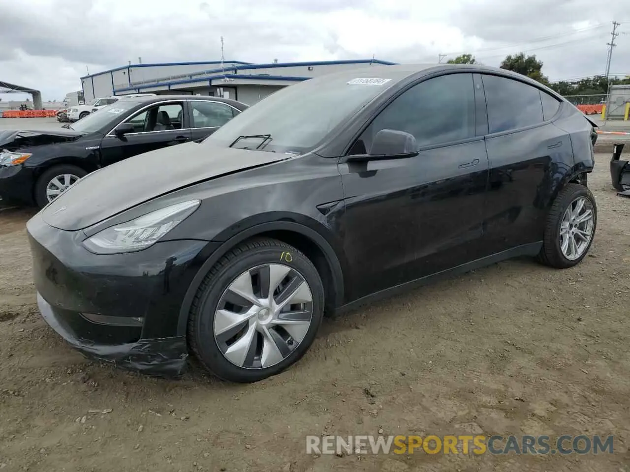 1 Photograph of a damaged car 7SAYGDEE3PA034200 TESLA MODEL Y 2023