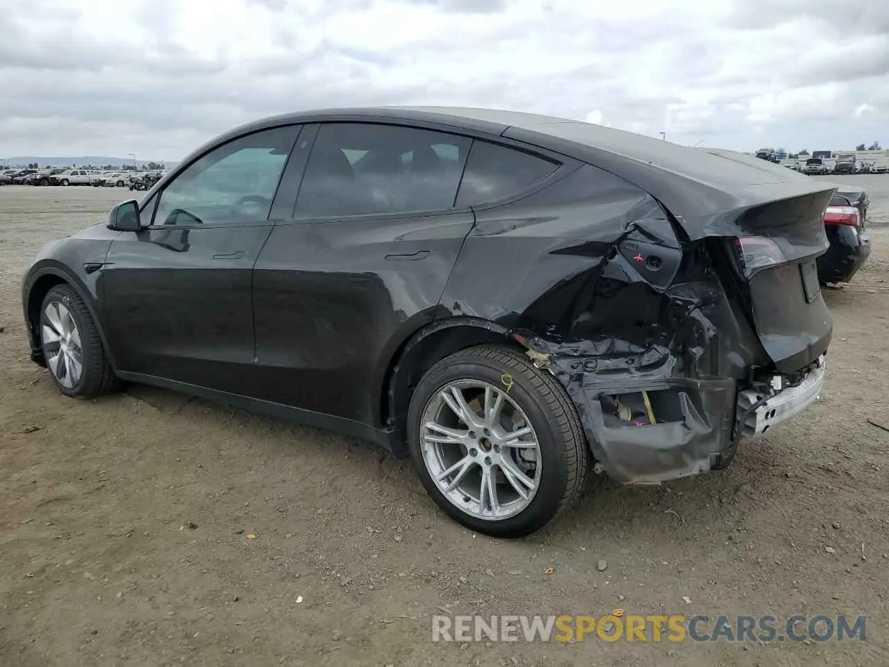 2 Photograph of a damaged car 7SAYGDEE3PA034200 TESLA MODEL Y 2023