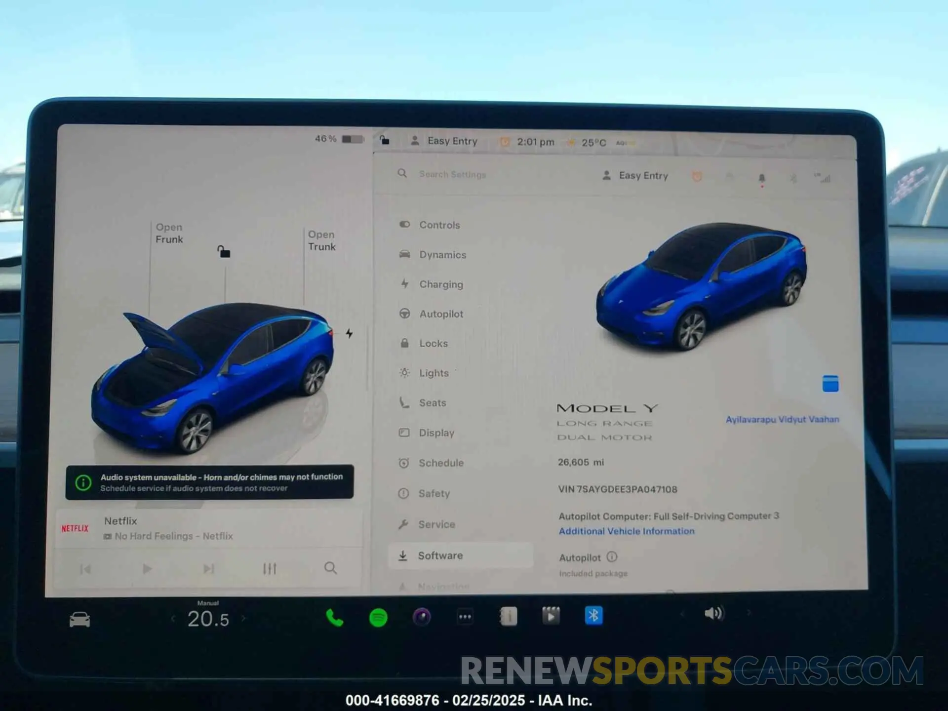 17 Photograph of a damaged car 7SAYGDEE3PA047108 TESLA MODEL Y 2023