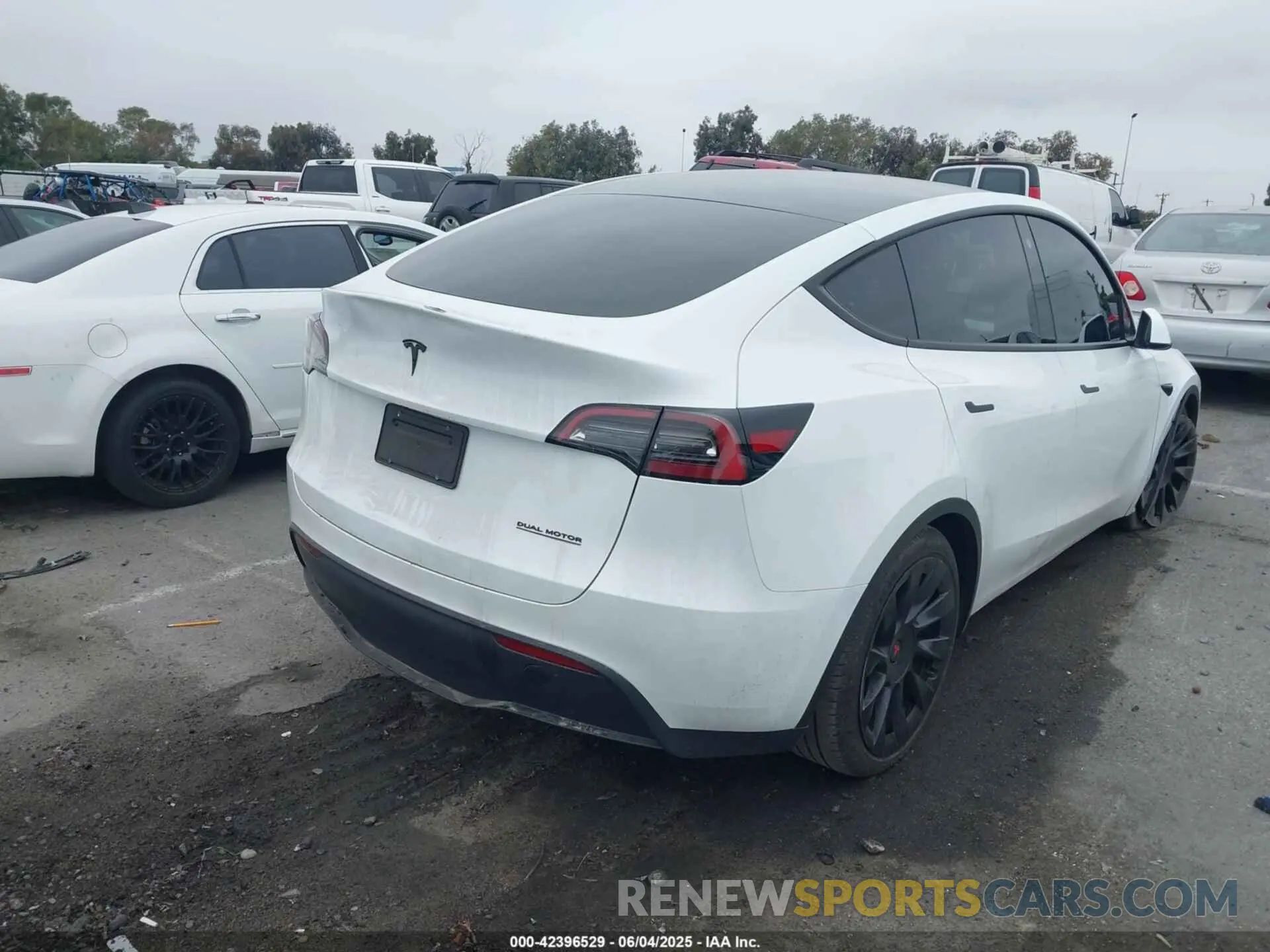 4 Photograph of a damaged car 7SAYGDEE3PA055497 TESLA MODEL Y 2023