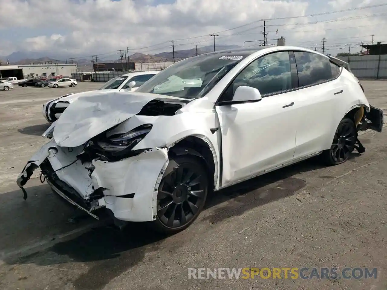 1 Photograph of a damaged car 7SAYGDEE3PA059839 TESLA MODEL Y 2023