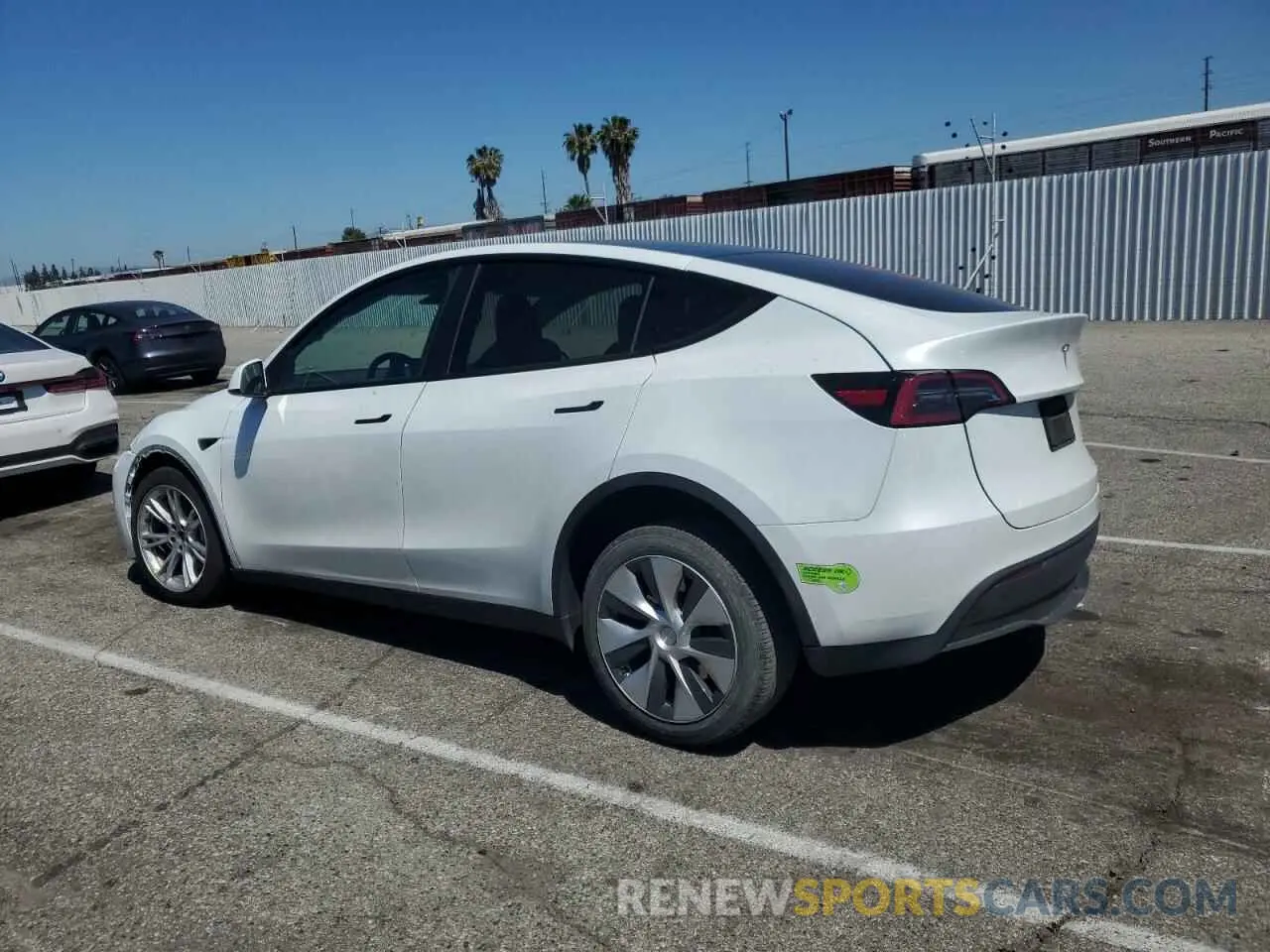 2 Photograph of a damaged car 7SAYGDEE3PA064507 TESLA MODEL Y 2023