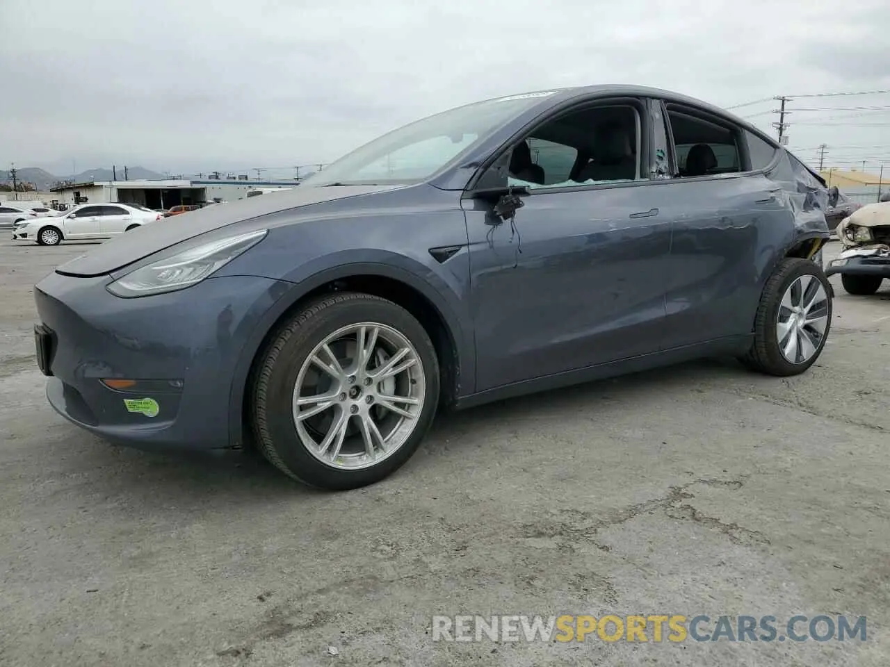 1 Photograph of a damaged car 7SAYGDEE3PA069786 TESLA MODEL Y 2023